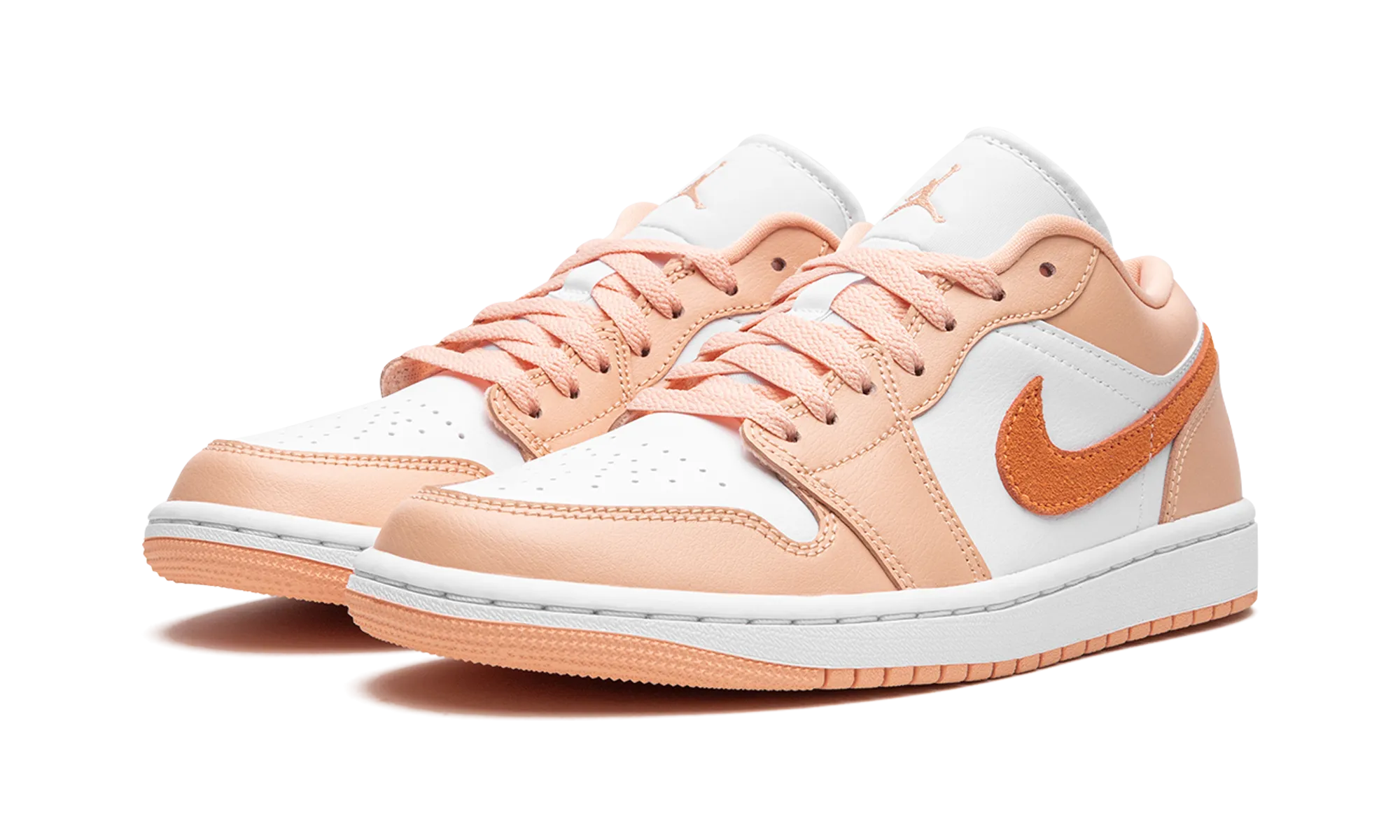 Vegan Leather Easy Maintenance AIR JORDAN 1 LO WMNS "Sunset Haze"