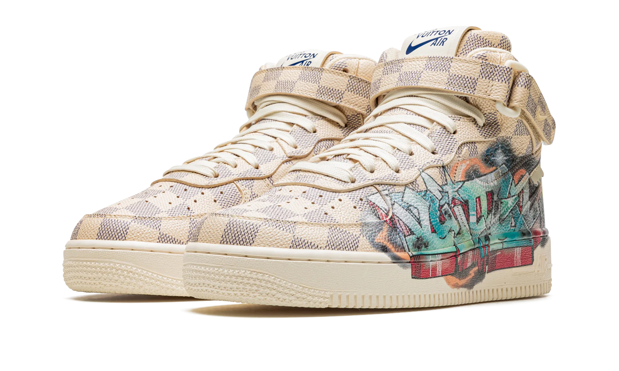 Louis Vuitton Air Force 1 Mid "Virgil Abloh - Graffiti" Luxury Wear