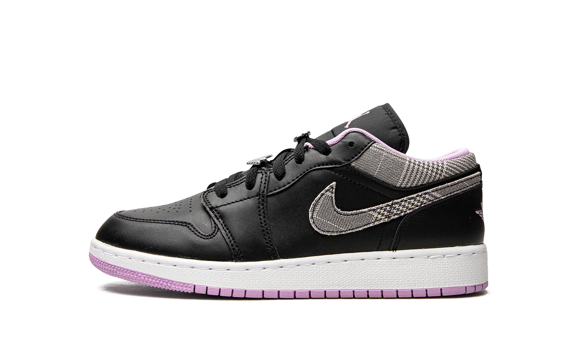 Low Impact Breathable Ease Air Jordan 1 Low GS "Houndstooth"
