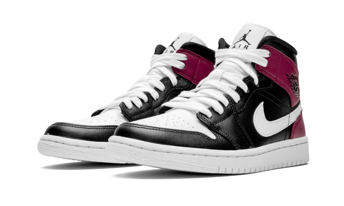 AIR JORDAN 1 MID WMNS "Noble Red" City Routine Carbon Fiber Insert
