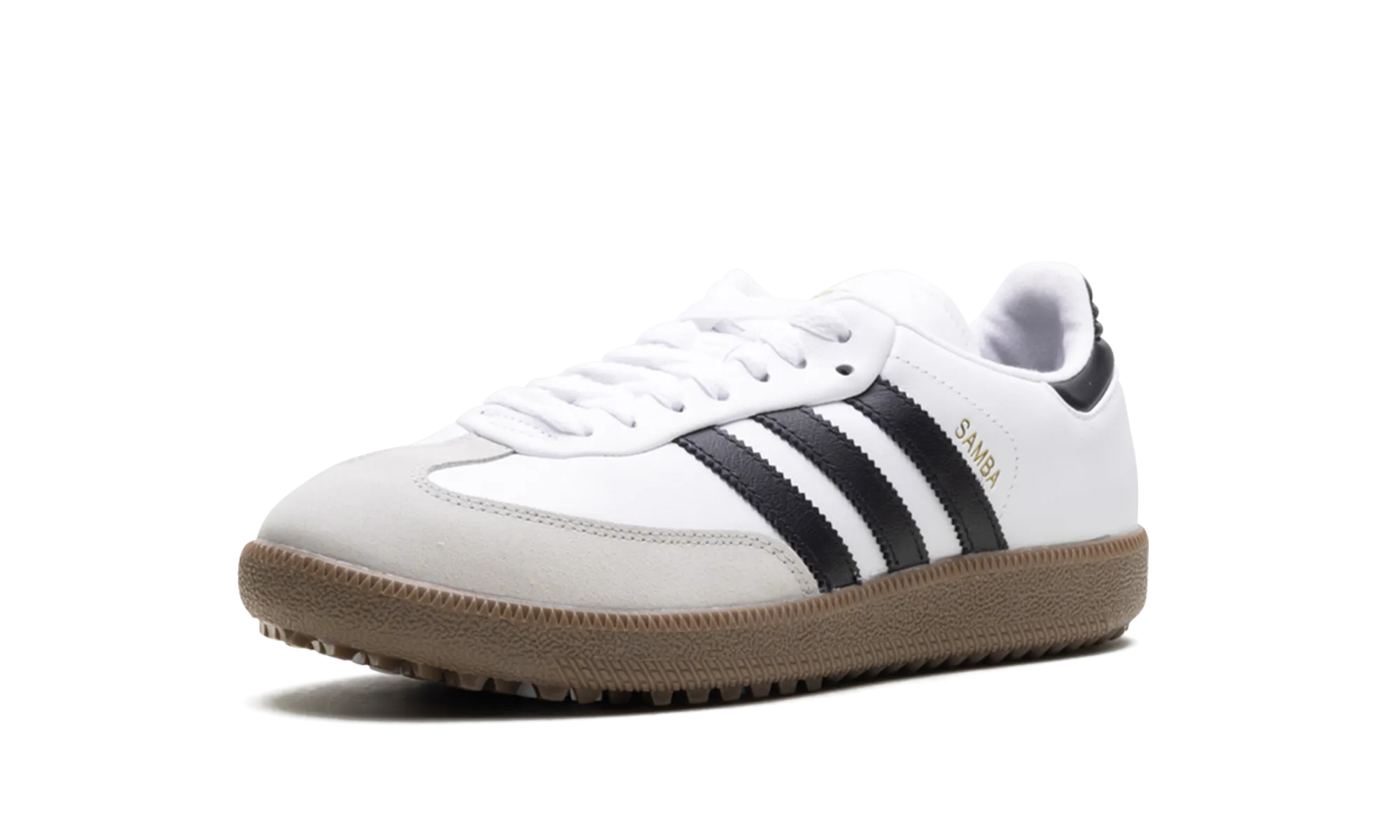 Samba Spikeless Golf "White Black Gum" Flex Pattern Anti Slip Pattern