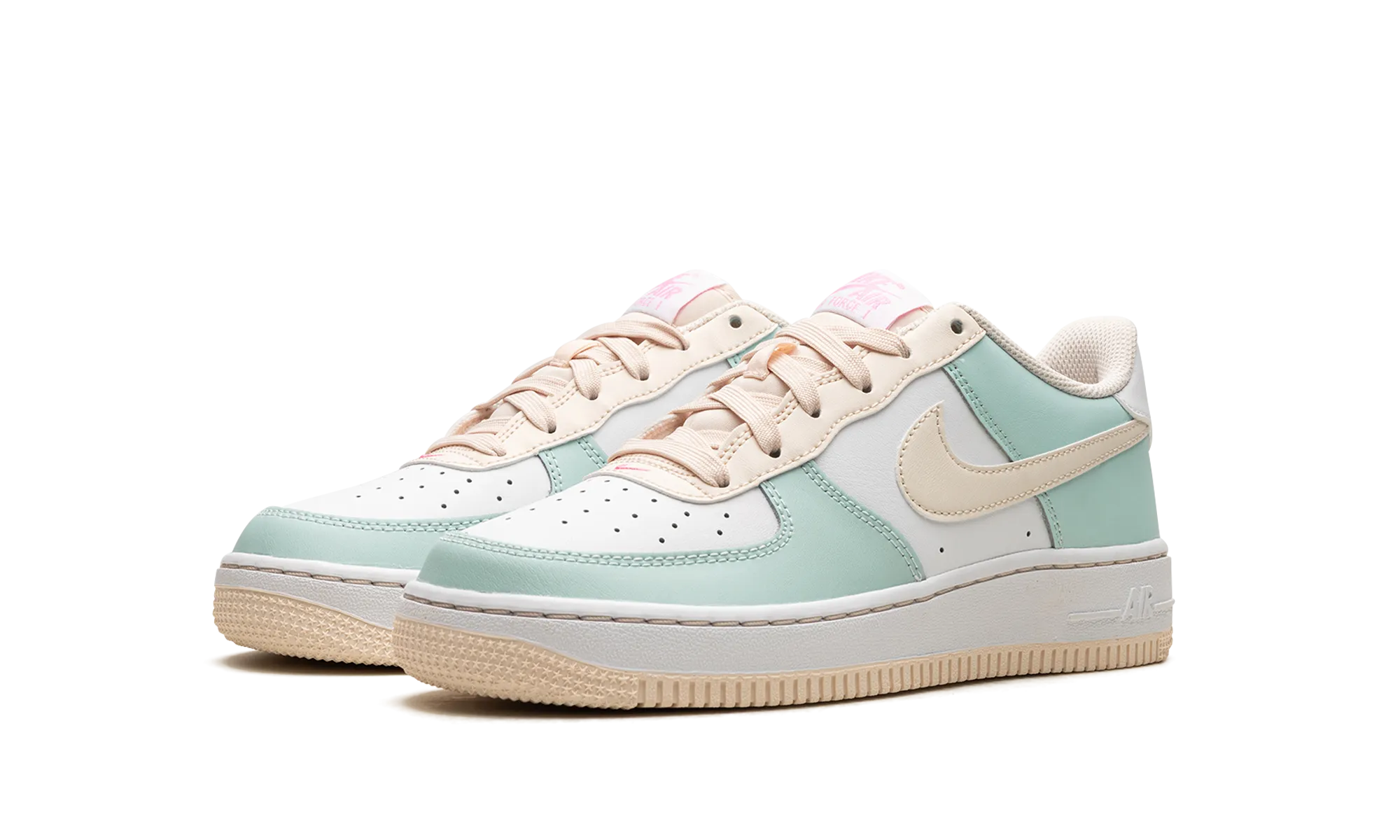 Air Force 1 Low GS "Emerald Rise / Guava Ice" High Speed Ride Street Walk