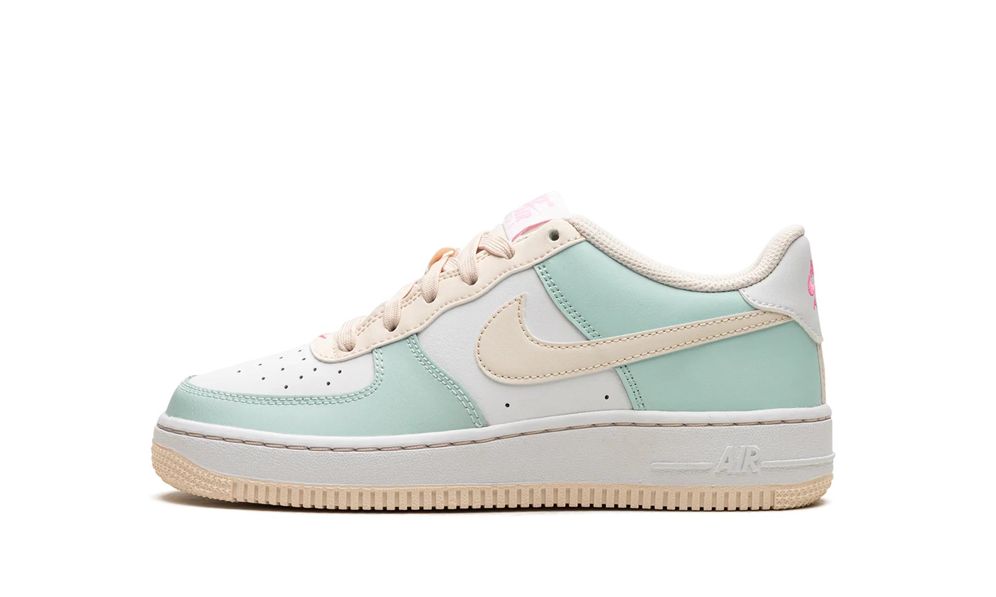 Dynamic Movement Flexible Base Air Force 1 Low GS "Emerald Rise / Guava Ice"