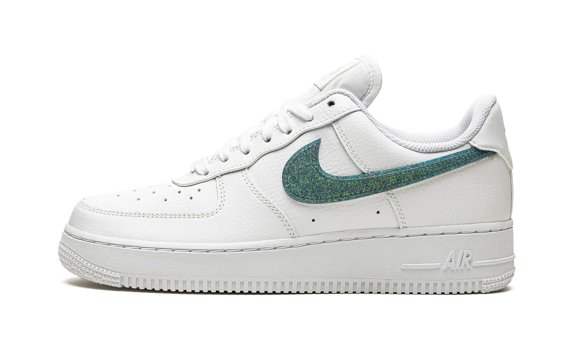 AIR FORCE 1 '07 ESS WMNS "Glitter Swoosh - Celery" Quick Rotation