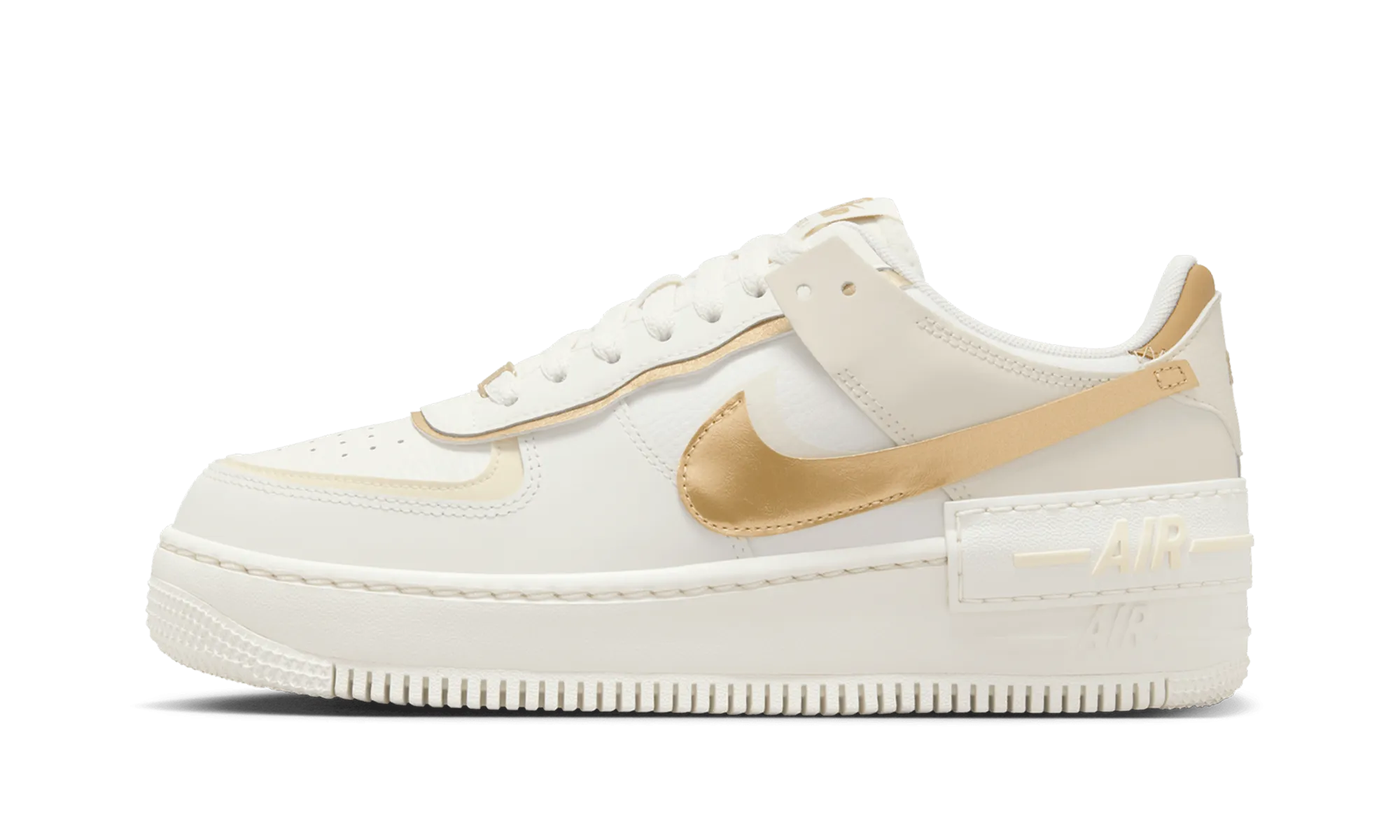 Air Force 1 Shadow WMNS "Sail Coconut" Quick Fit Support