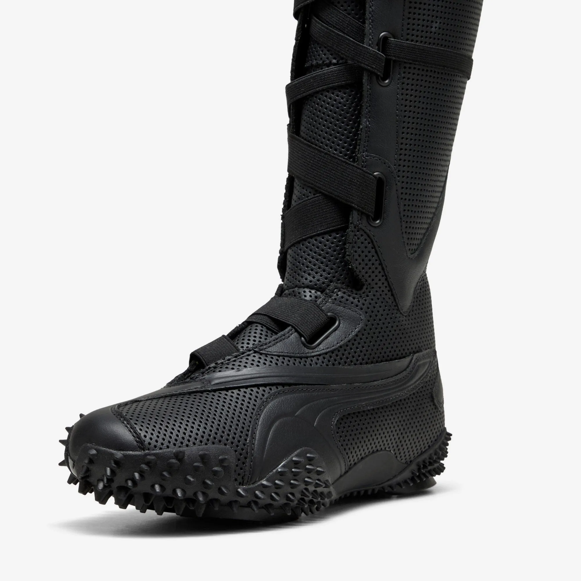 Mostro Boot Leather Padded Fit Cushioned