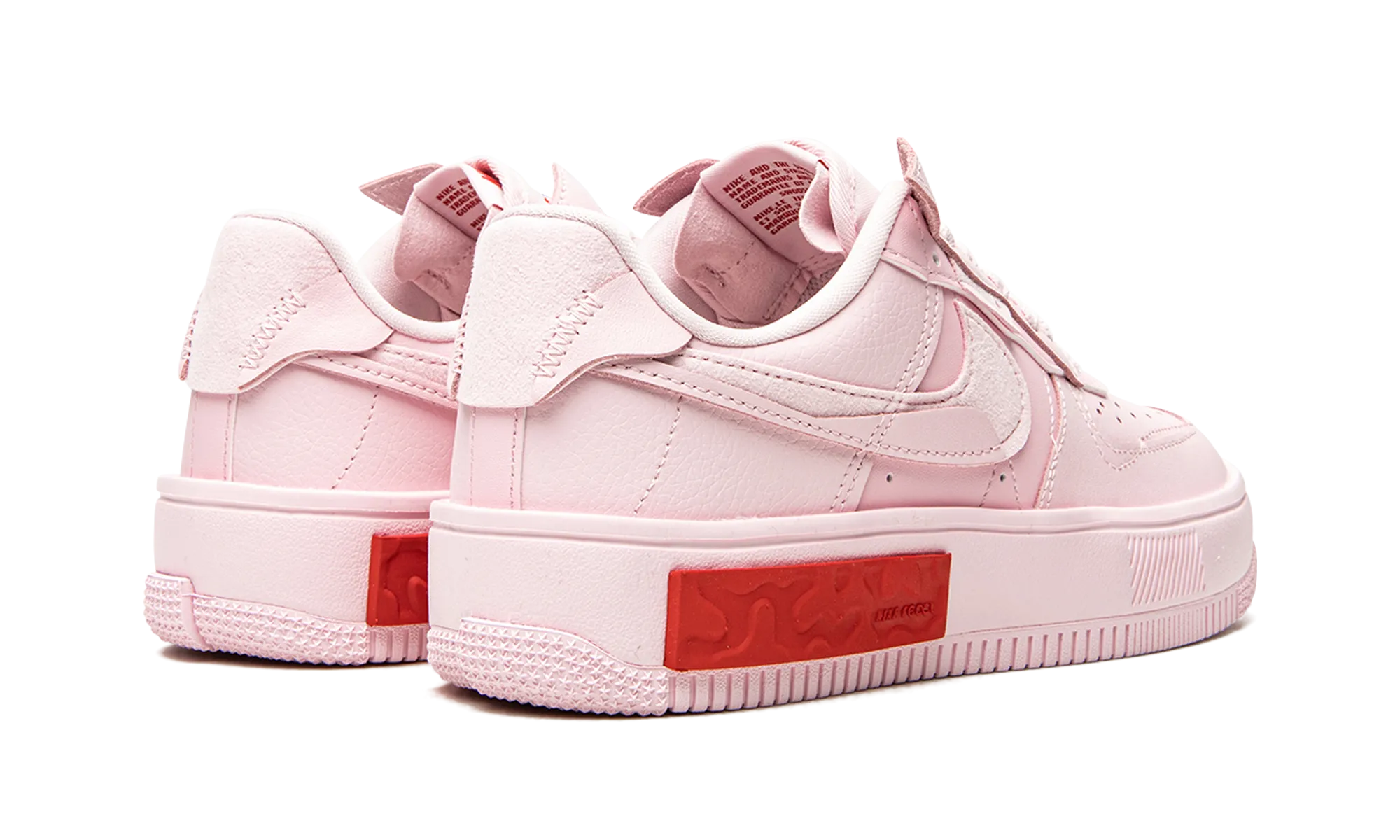AIR FORCE 1 LO FONTANKA MNS WMNS "Foam Pink" Padded collar Skate Gear