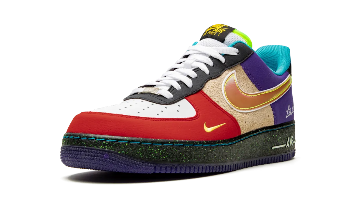 Synthetic Upper Urban Skate Air Force 1 07 LV8 "What the LA"
