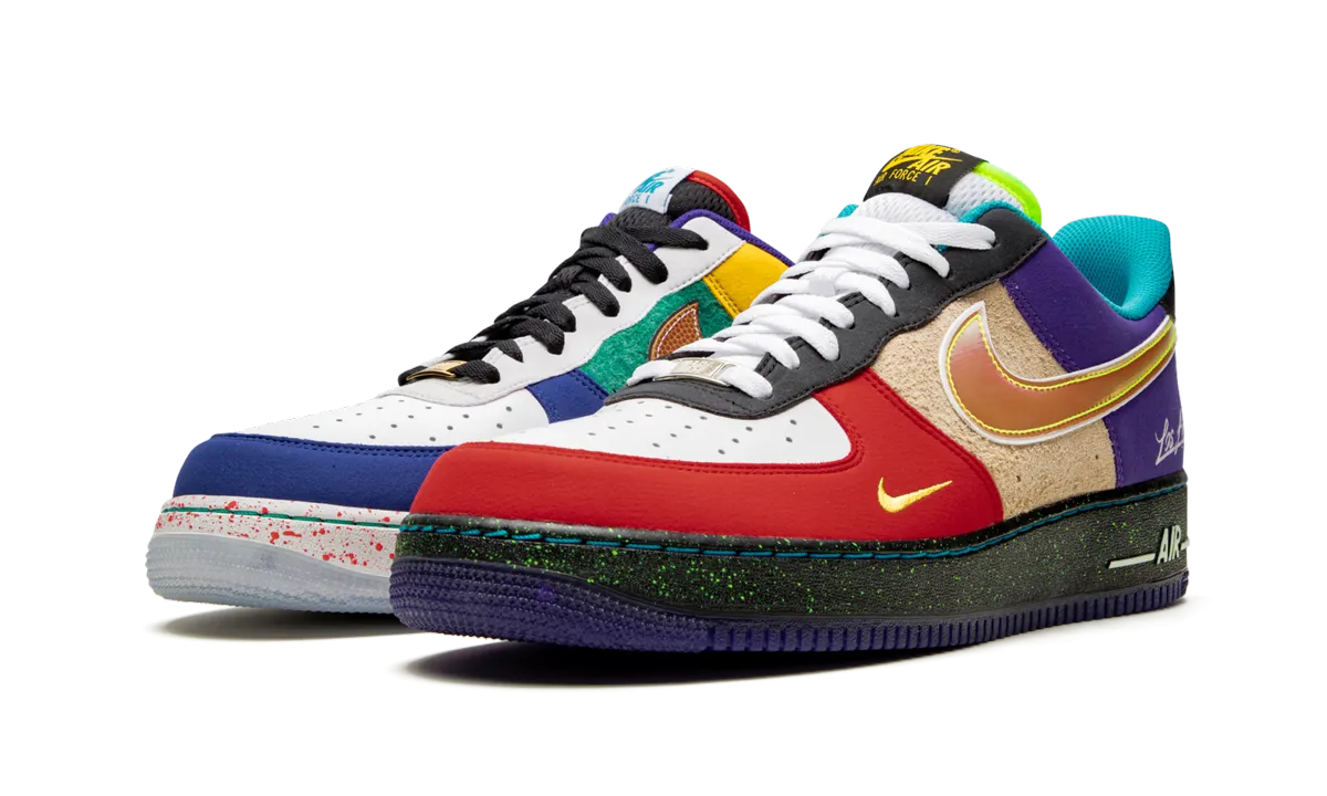 Air Force 1 07 LV8 "What the LA" Ergonomic Design Casual Fit