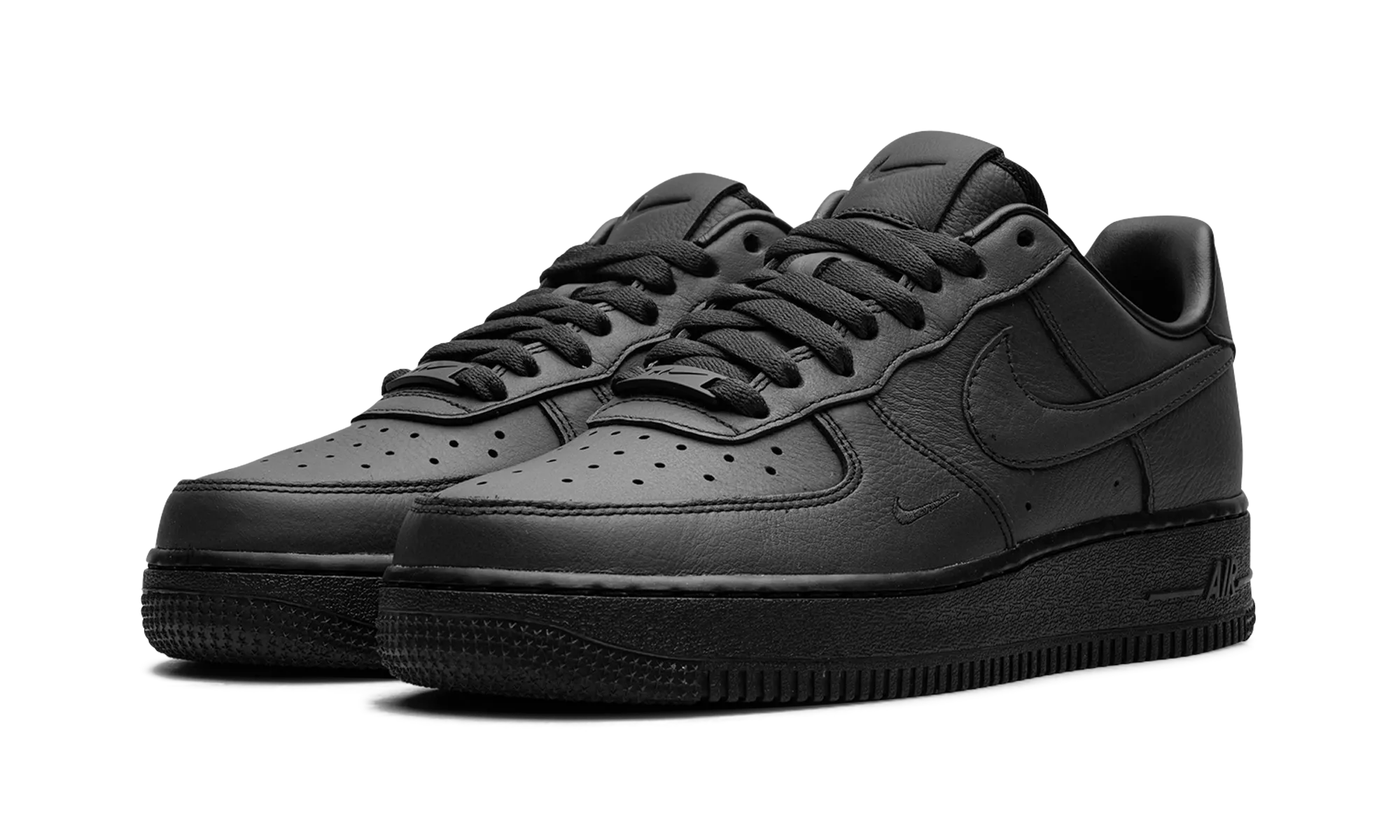 City Step Air Force 1 Low ".SWOOSH - Triple Triple Black"