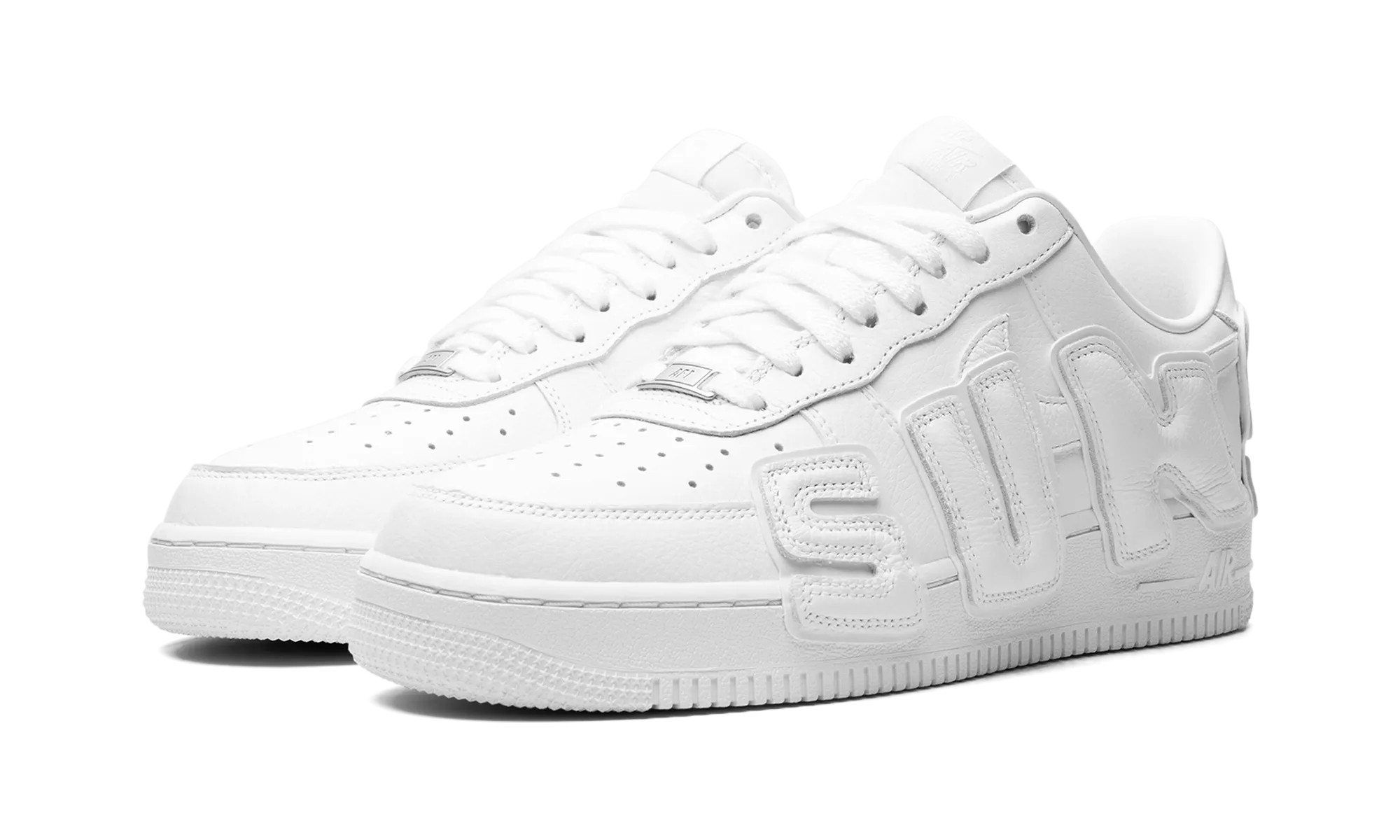 Air Force 1 "CPFM - Triple White" Bold Wear Stretchable Fabric