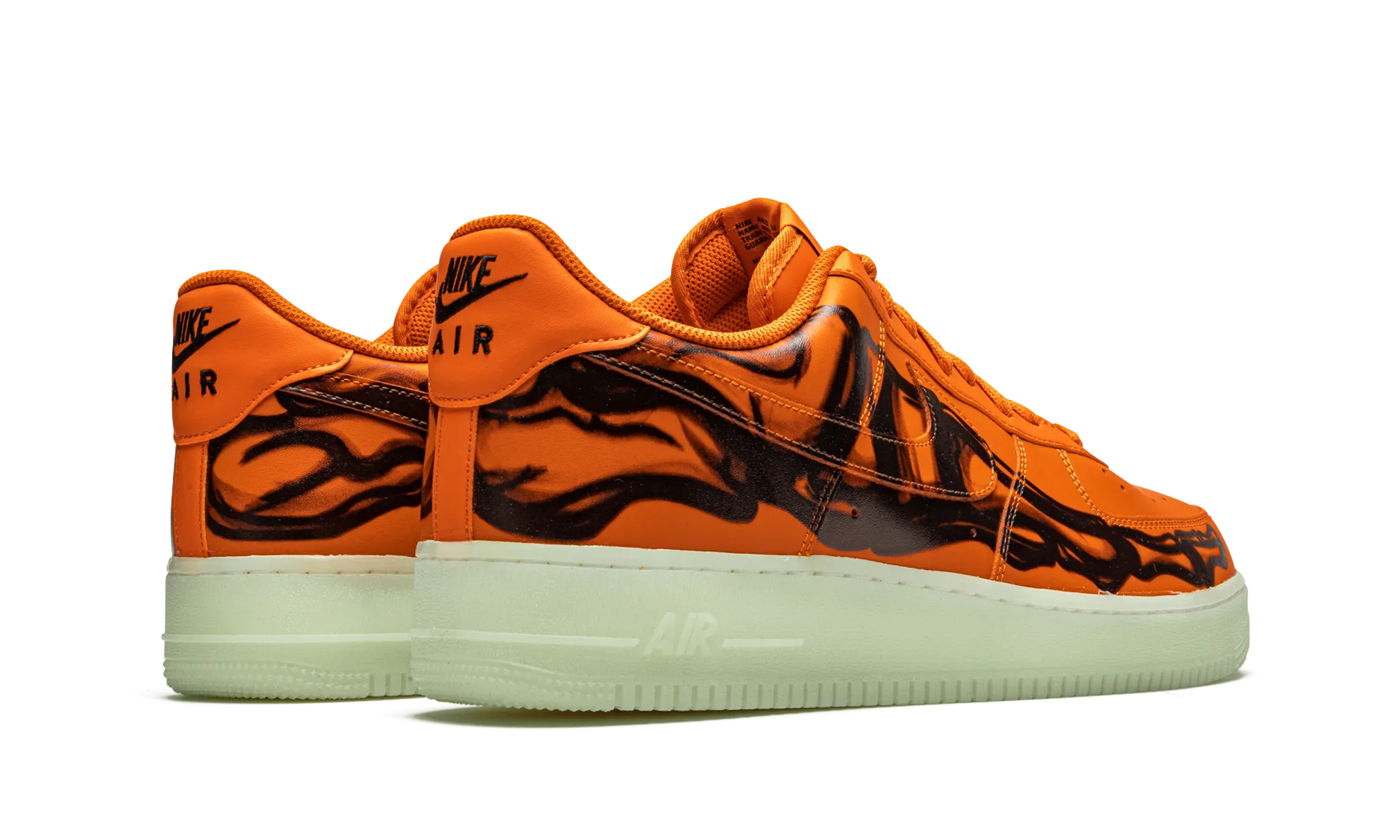 High Performance Air Force 1 Low "Orange Skeleton"