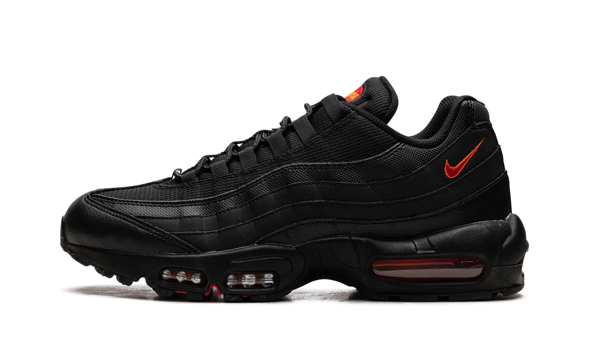 Air Max 95 "Black Red Orange" beginner - friendly shoes modular