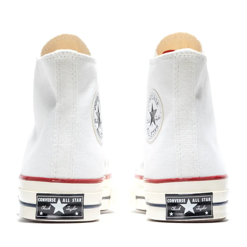 Converse Chuck 70 Hi - White/Garnet Light Padding Motion Support