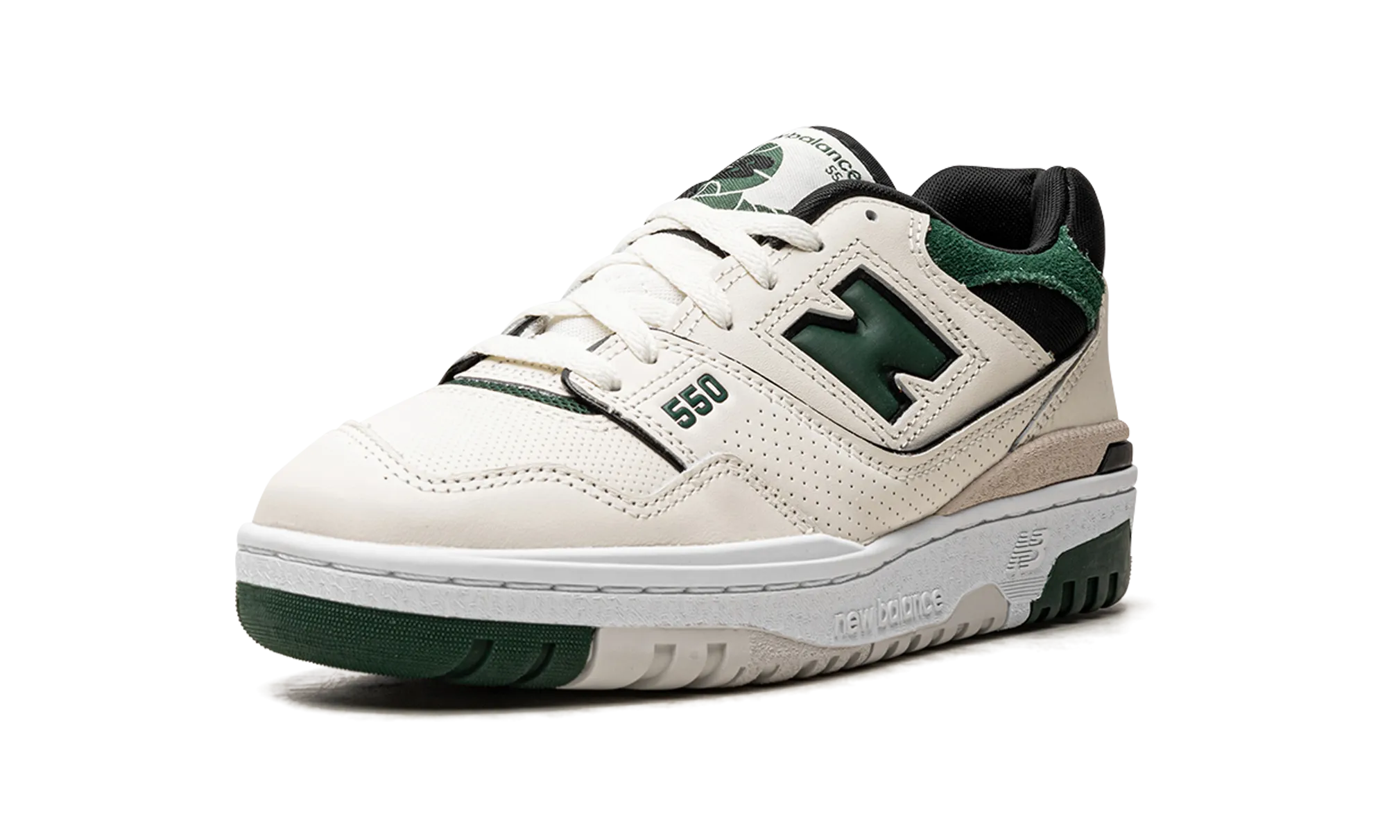 gym running shoes anti - blister - prevention shoes 550 "Sea Salt Pine Green"