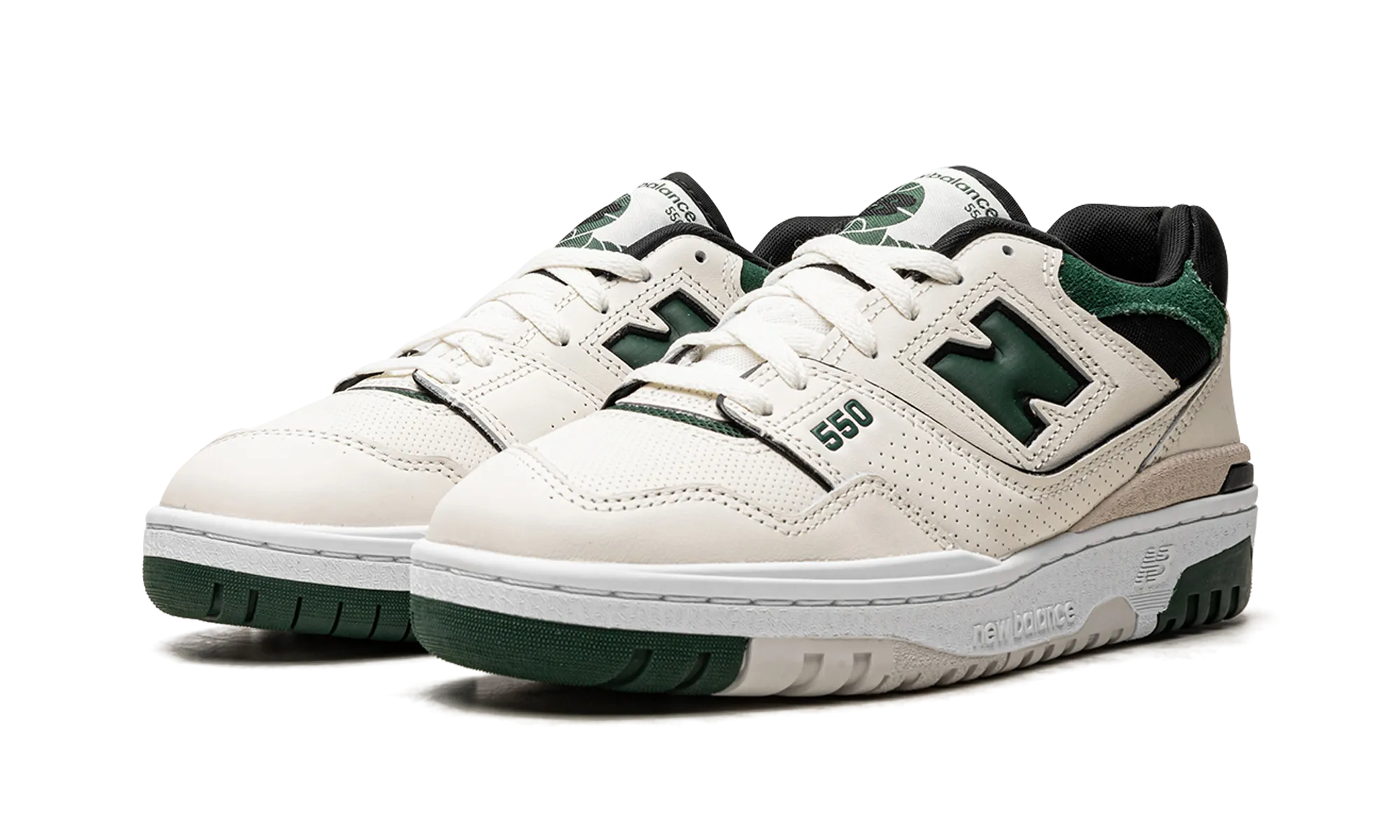 550 "Sea Salt Pine Green" responsive running shoes intermediates