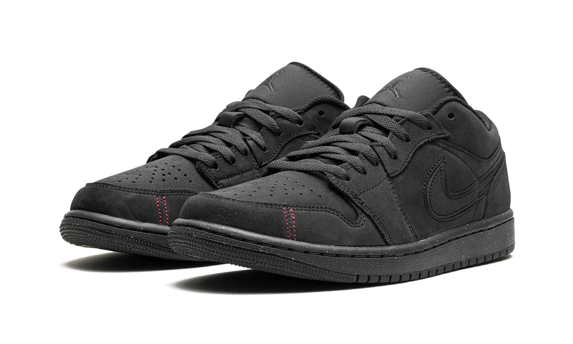 Air Jordan 1 Low SE Craft "Dark Smoke Grey / Varsity Red" Light Arch Simple Outline