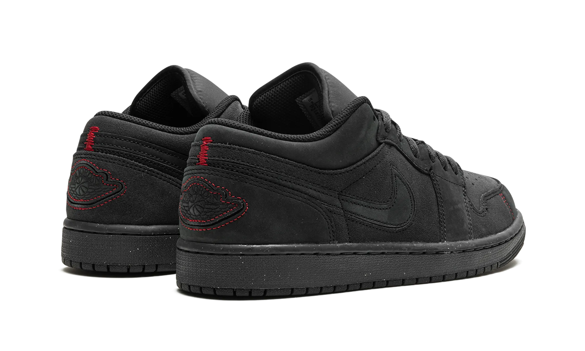 Chic Tones Cushioned Midsole Design Air Jordan 1 Low SE Craft "Dark Smoke Grey / Varsity Red"