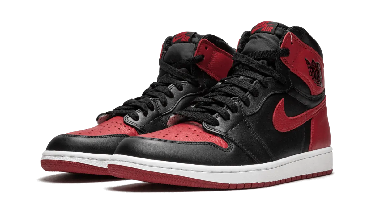 Water   Resistant Water Resistant Lining Air Jordan 1 Retro High OG "Bred Banned 2016"