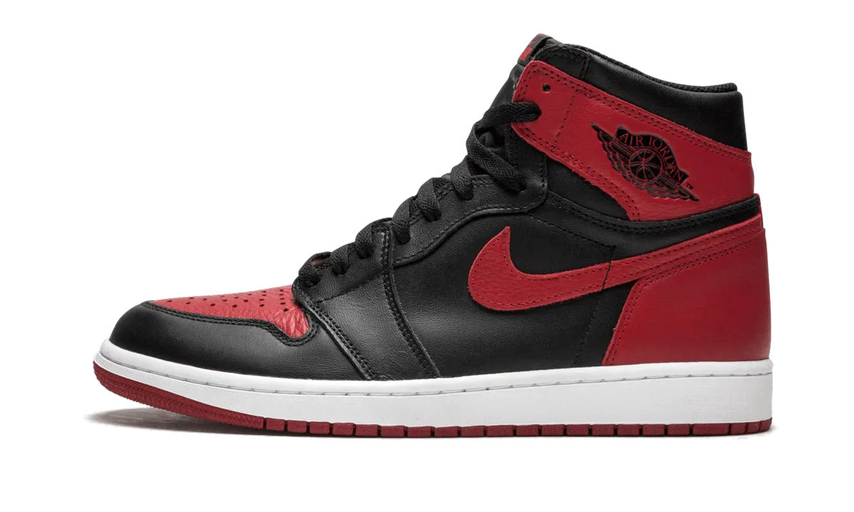 Structured Design Body Alignment Air Jordan 1 Retro High OG "Bred Banned 2016"