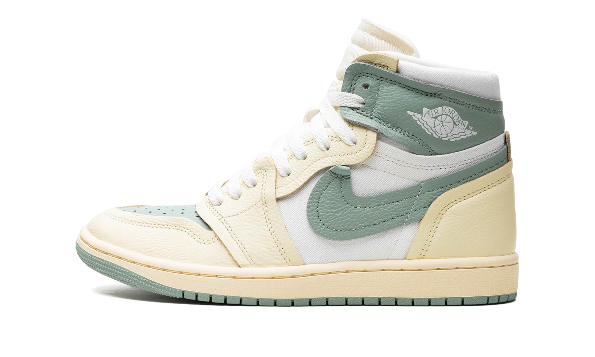Air Jordan 1 High MM WMNS "Jade Smoke" Thermal Regulation Fabric Light Fabric