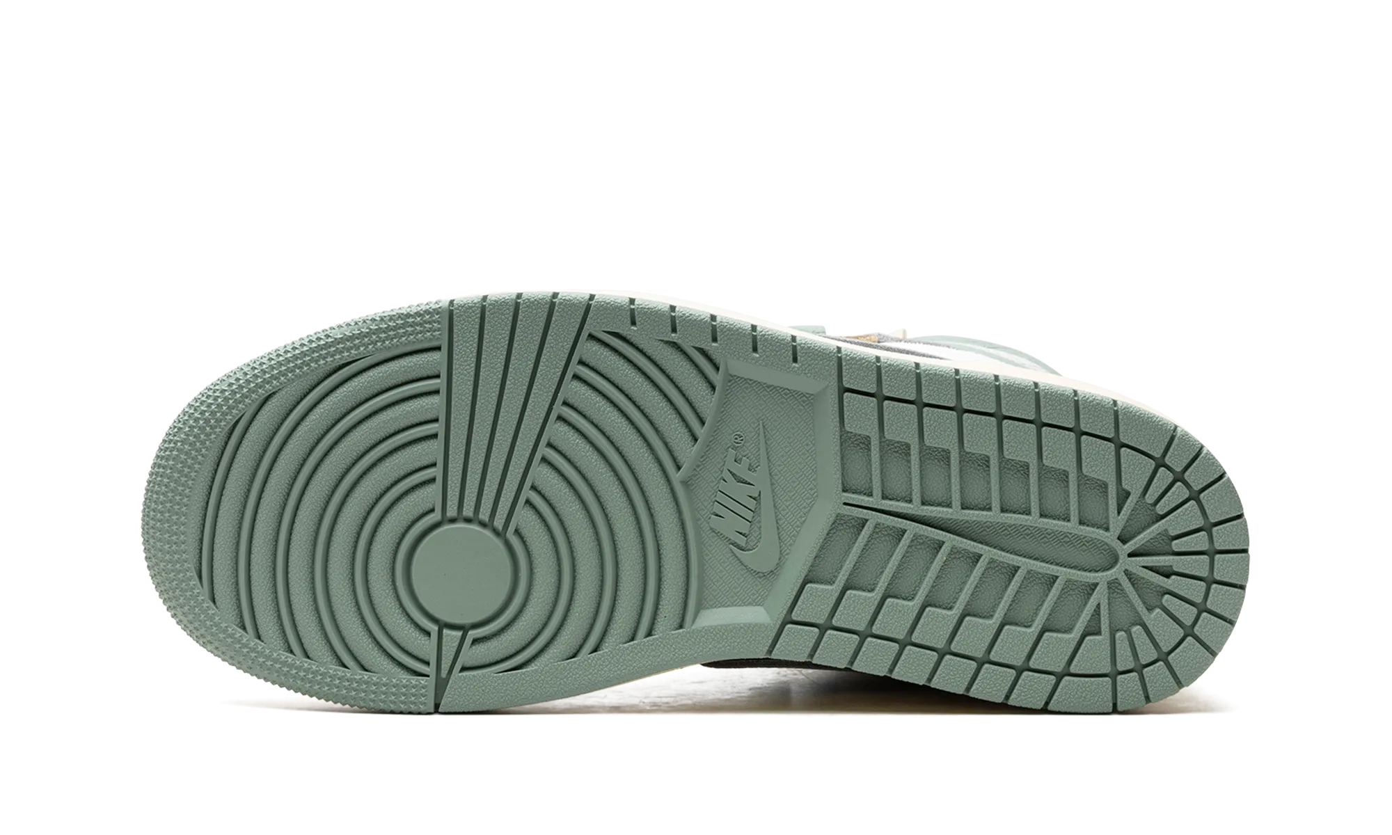 Air Jordan 1 High MM WMNS "Jade Smoke" Layered Look Stretch Entry