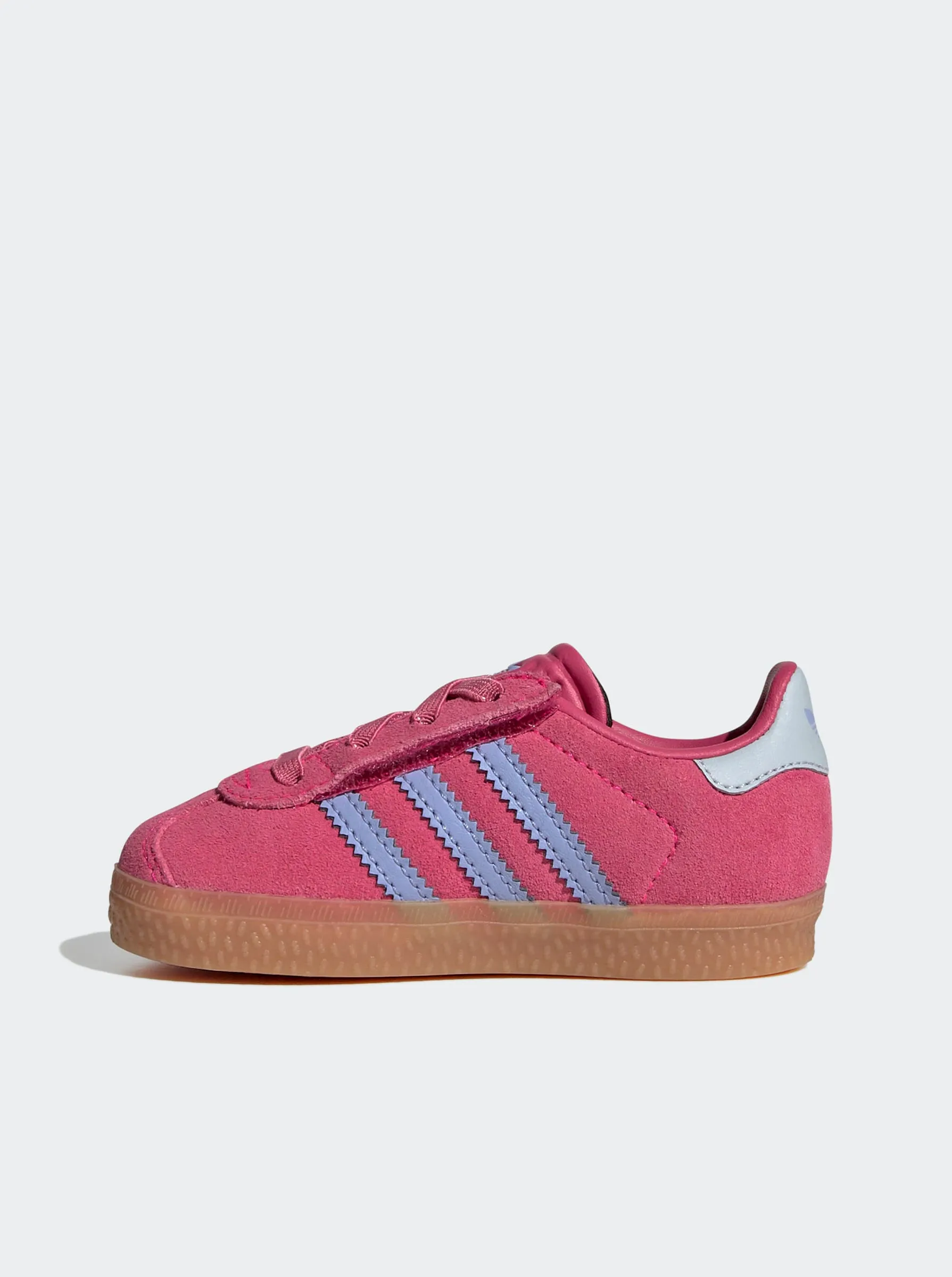 Antibacterial Flexible Midsole Shank Gazelle Comfort Closure Elastic Laces Shoes Infants