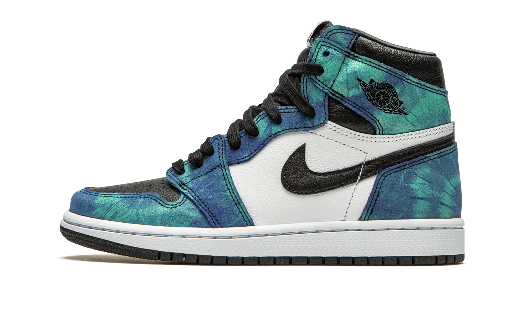 AIR JORDAN 1 HIGH WMNS "Tie-Dye" Slip On Mechanism Slip Guard