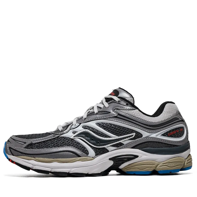 Saucony Progrid Omni 9 - Grey/Silver Aerodynamic Vents Stable Landing