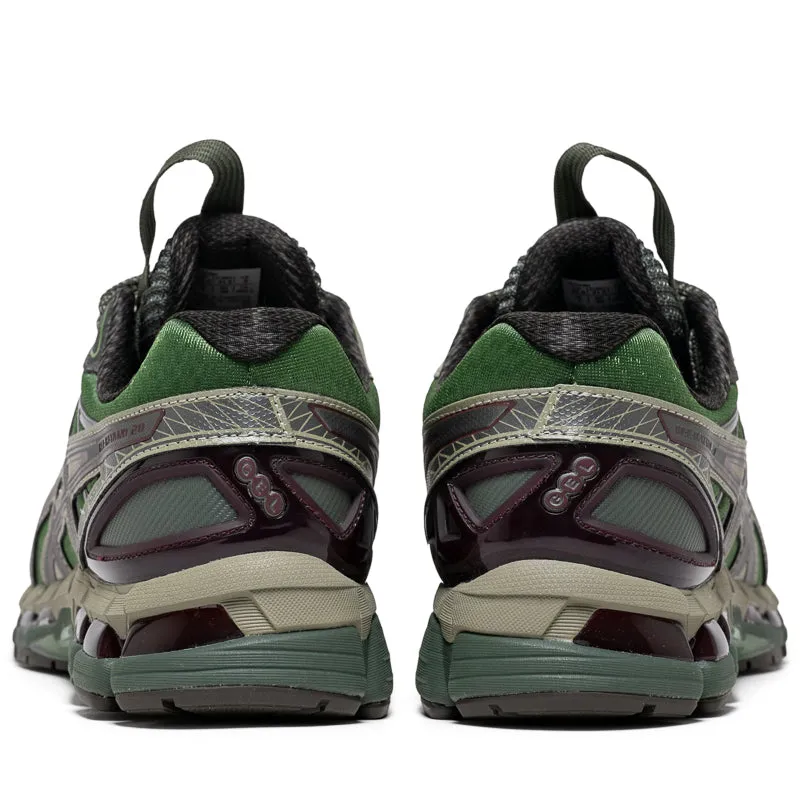 Asics UB10-S Gel-Kayano 20 - Moss/Gunmetal Air Flow Channels Speed Trail