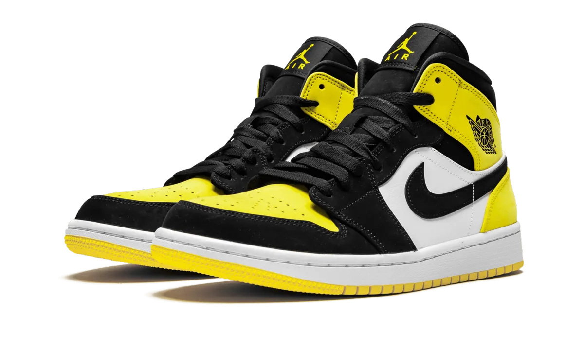 Air Jordan 1 Mid SE "Yellow Toe" Extra Padding Plush Fit