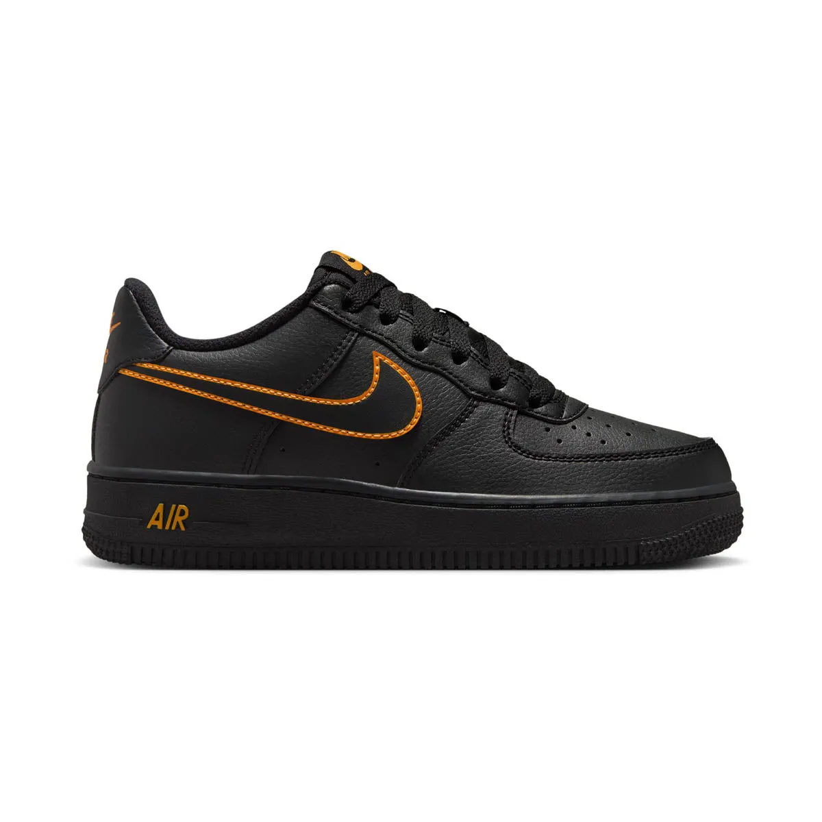Nike Air Force 1 'Sundial Black' Big Kids' Shoes Run Errands