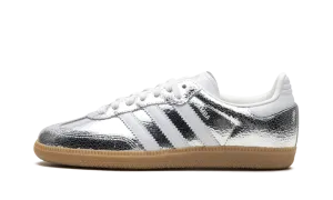 Canvas Soft Daily Comfort Samba OG WMNS "Silver Metallic Cracked Leather"