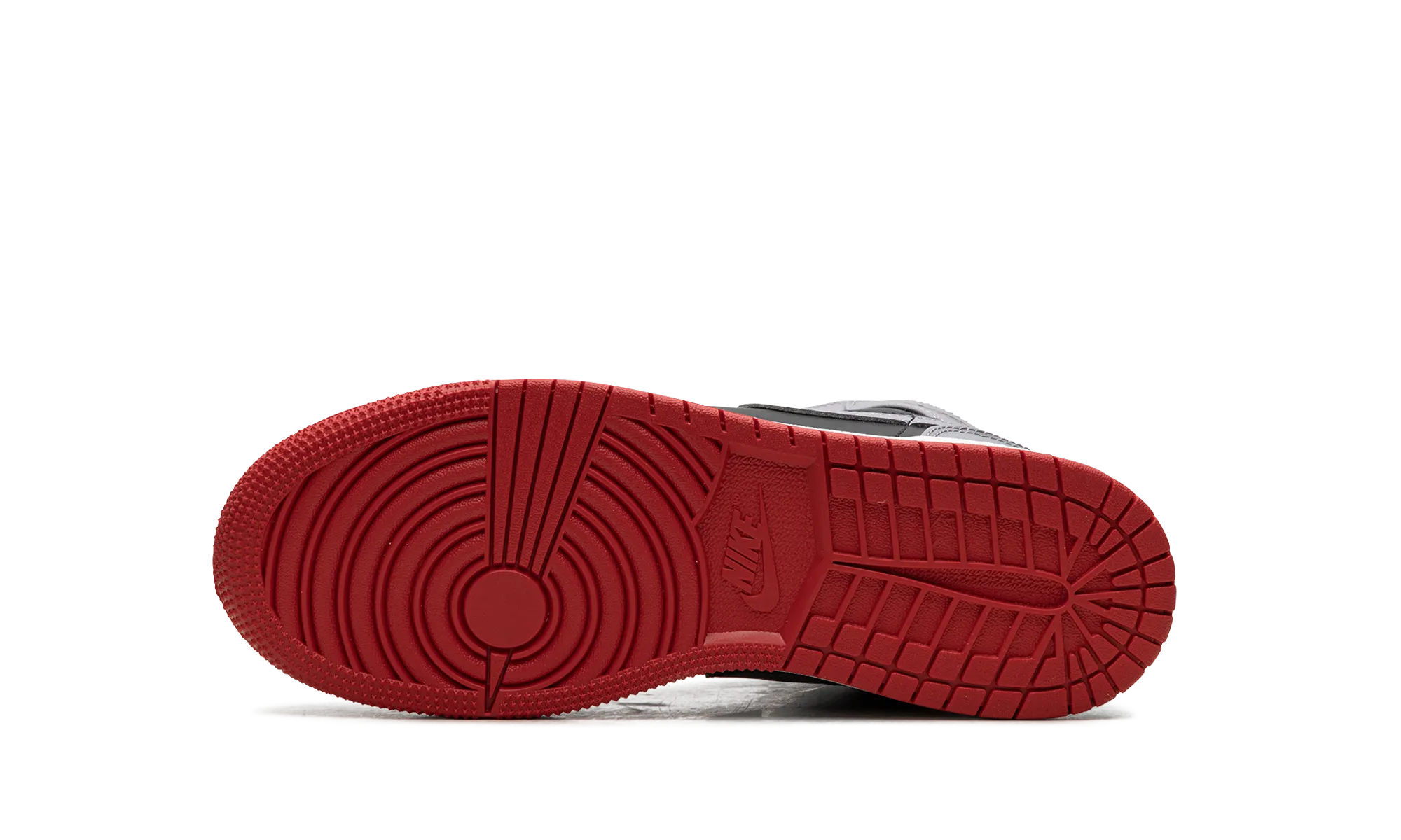 AIR JORDAN 1 MID GS "Black Grey Red" Quick Transition Outdoor Active