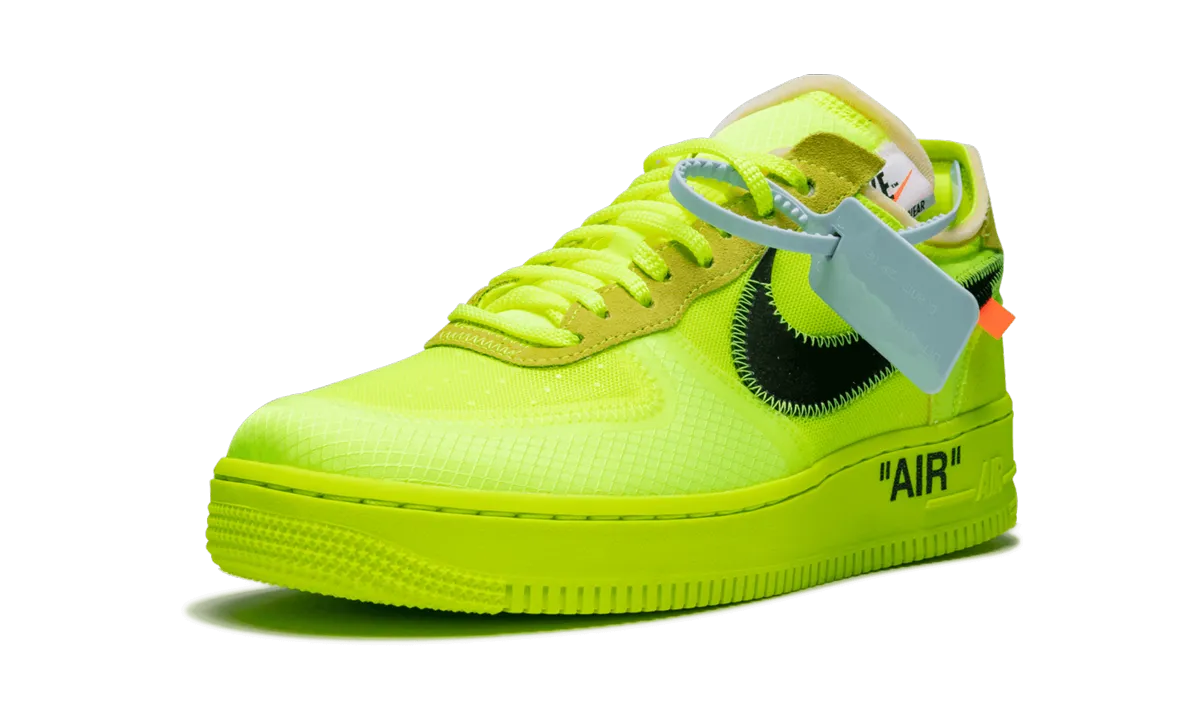 Low Top Comfort Active The 10: Air Force 1 Low "Off-White Volt"