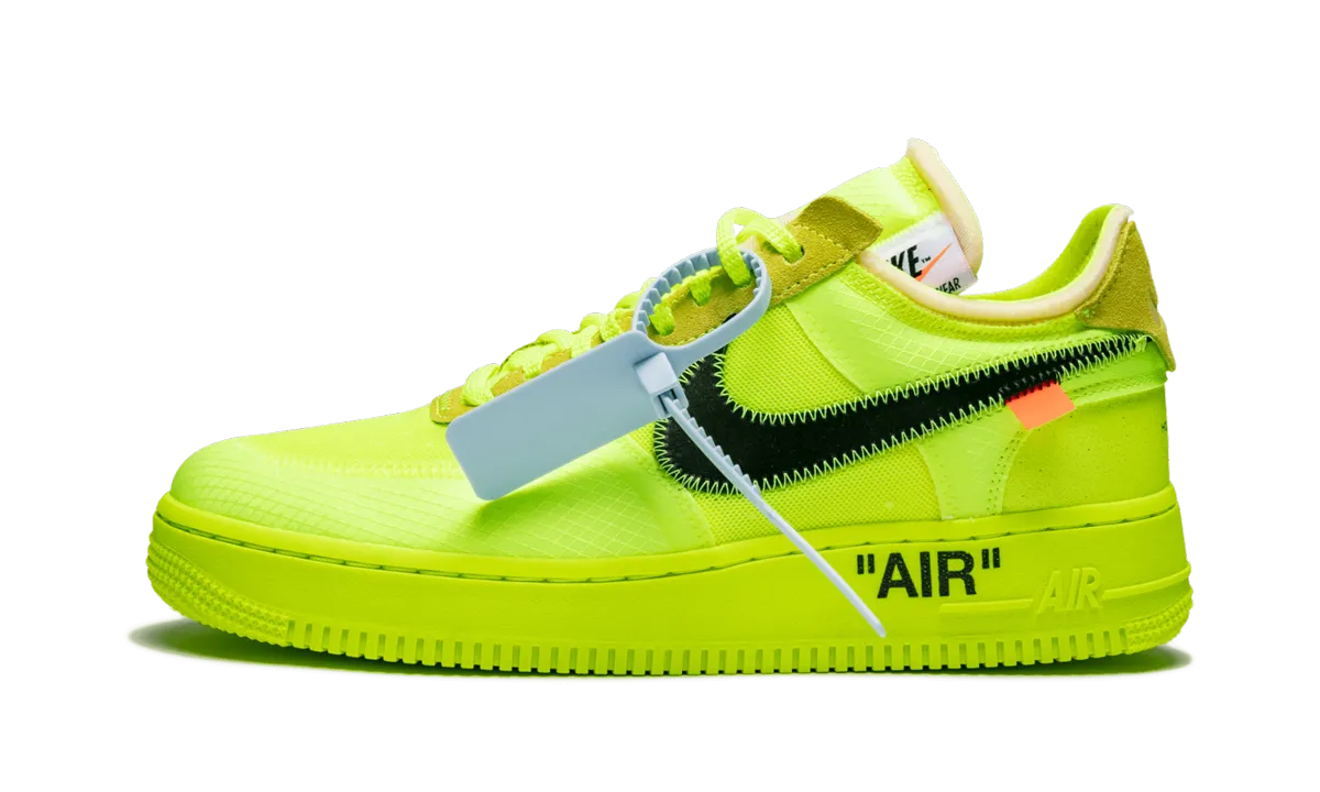 Ride Performance The 10: Air Force 1 Low "Off-White Volt"