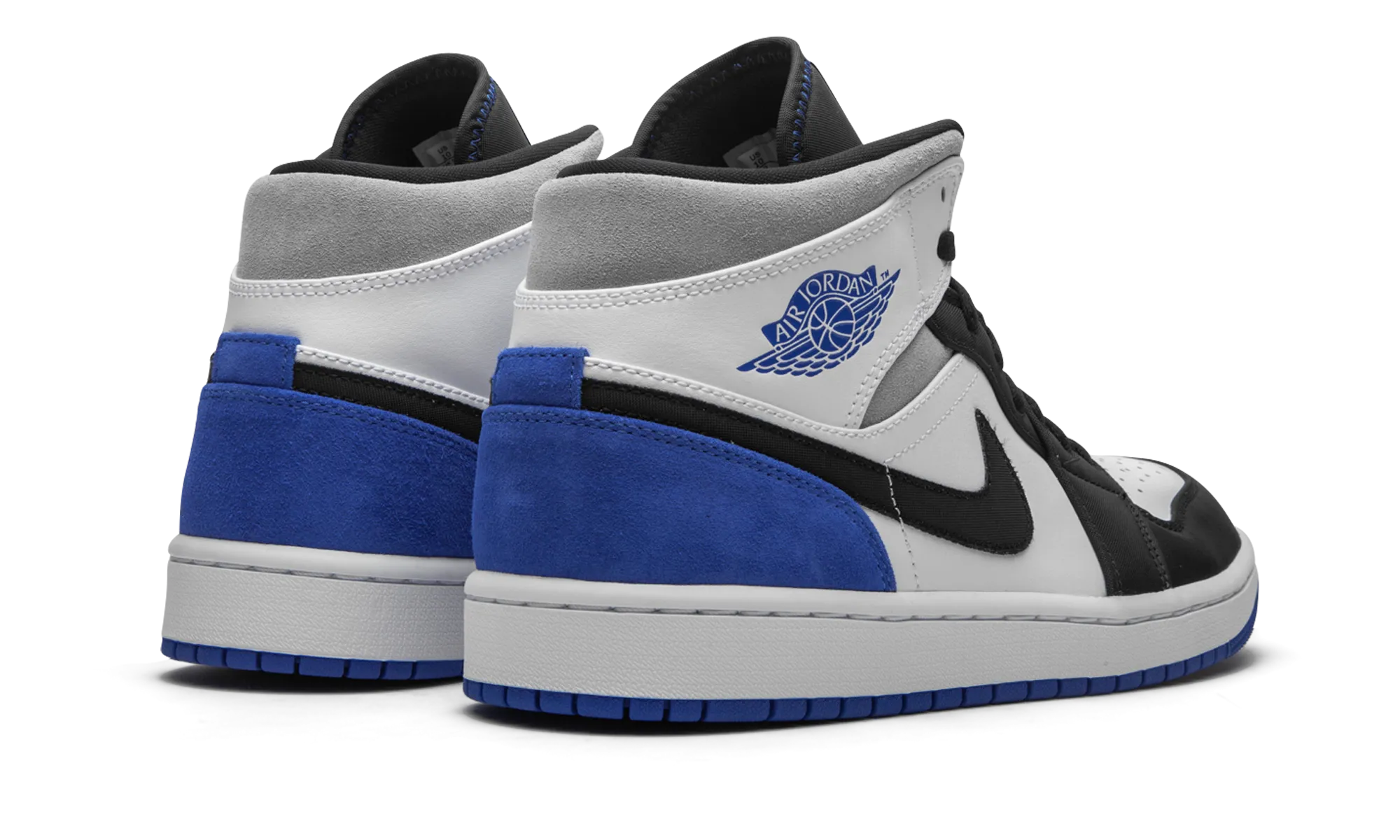 Stable Step Multi-Use Shoes Air Jordan 1 Mid SE "Game Royal Black Toe"