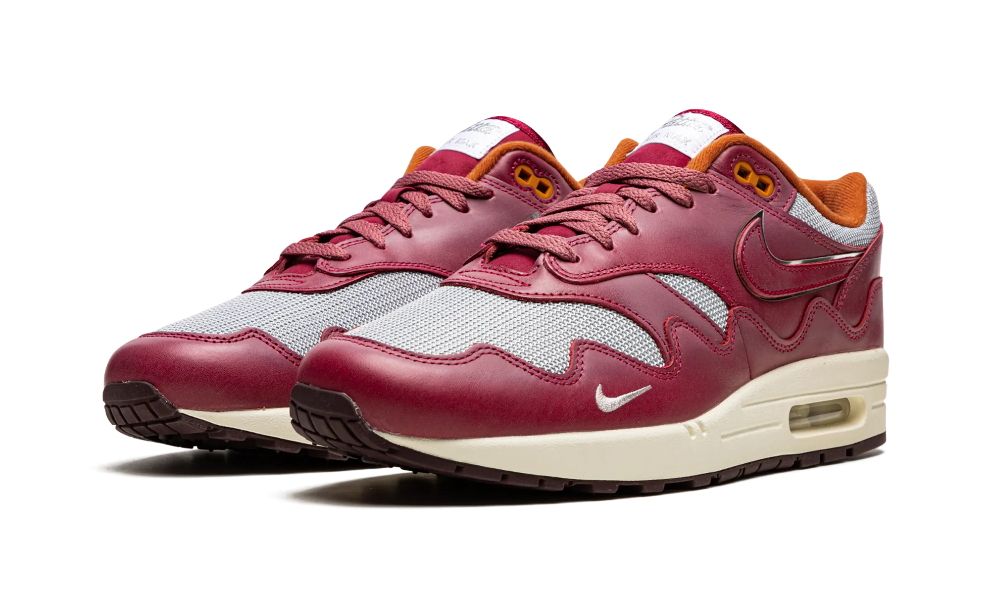 Astounding shock absorption Air Max 1 "Patta - Rush Maroon"