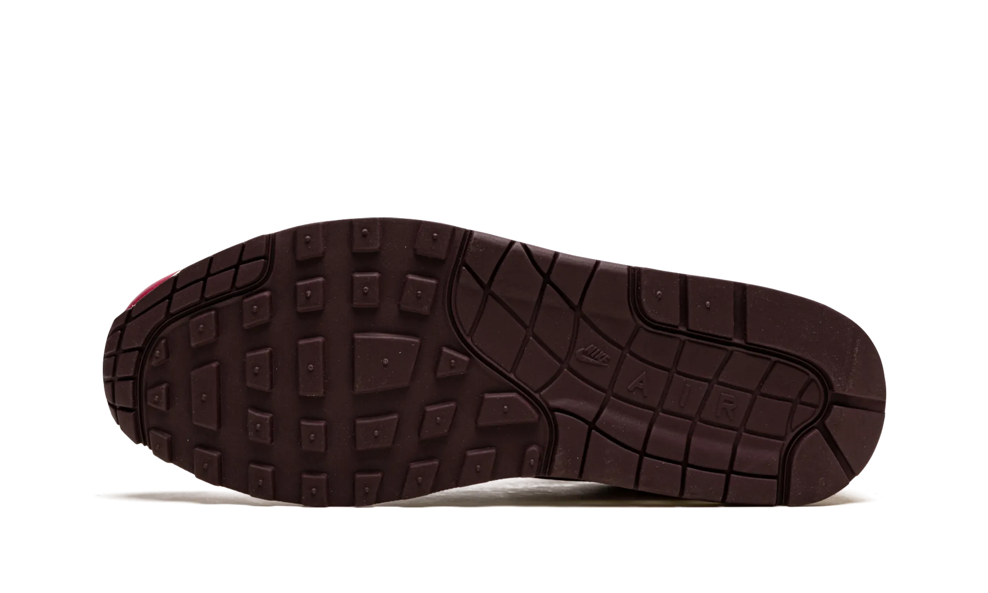 Stretchy Material Energy   Returning Air Max 1 "Patta - Rush Maroon"