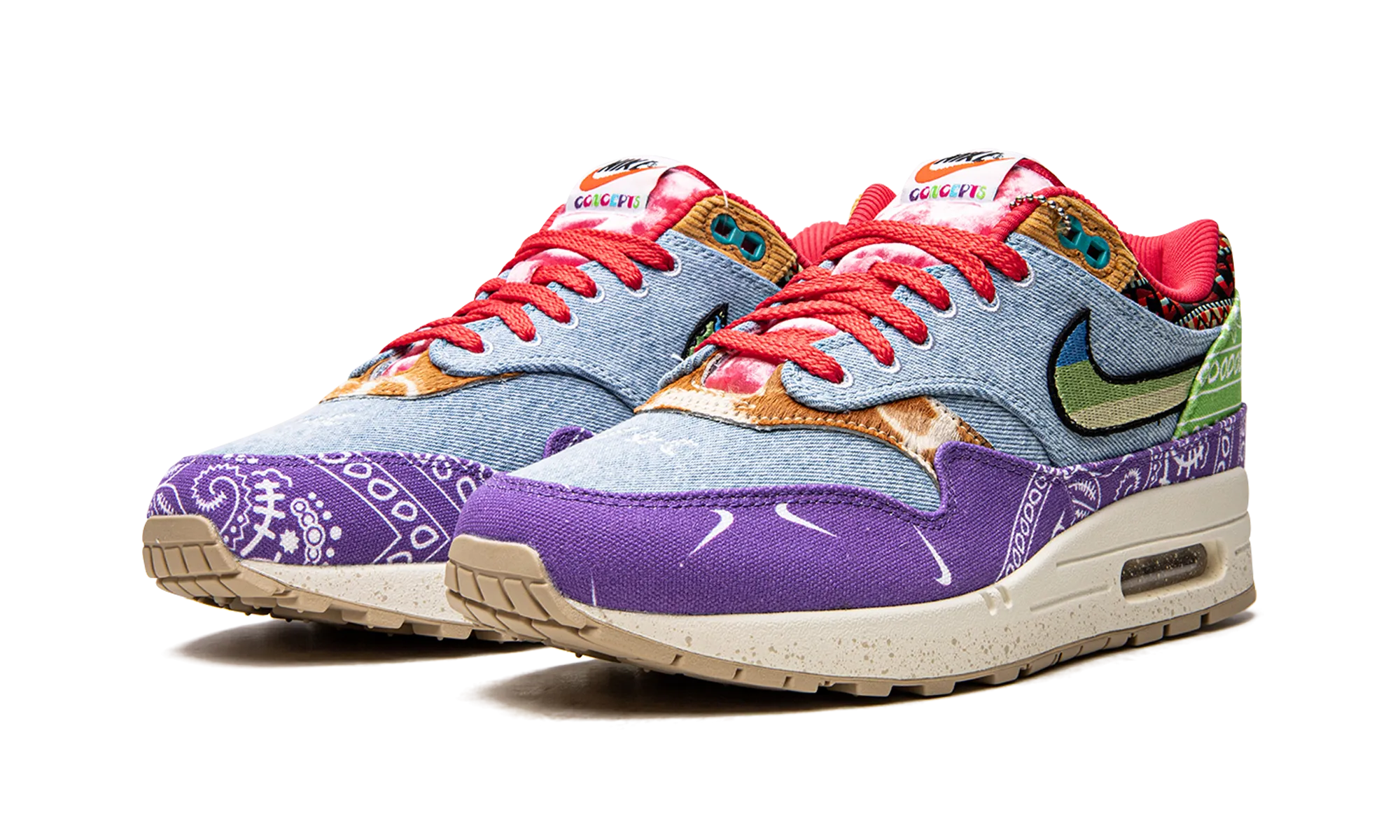 injury - prevention Air Max 1 SP "Concepts - Wild Violet - Special Box"
