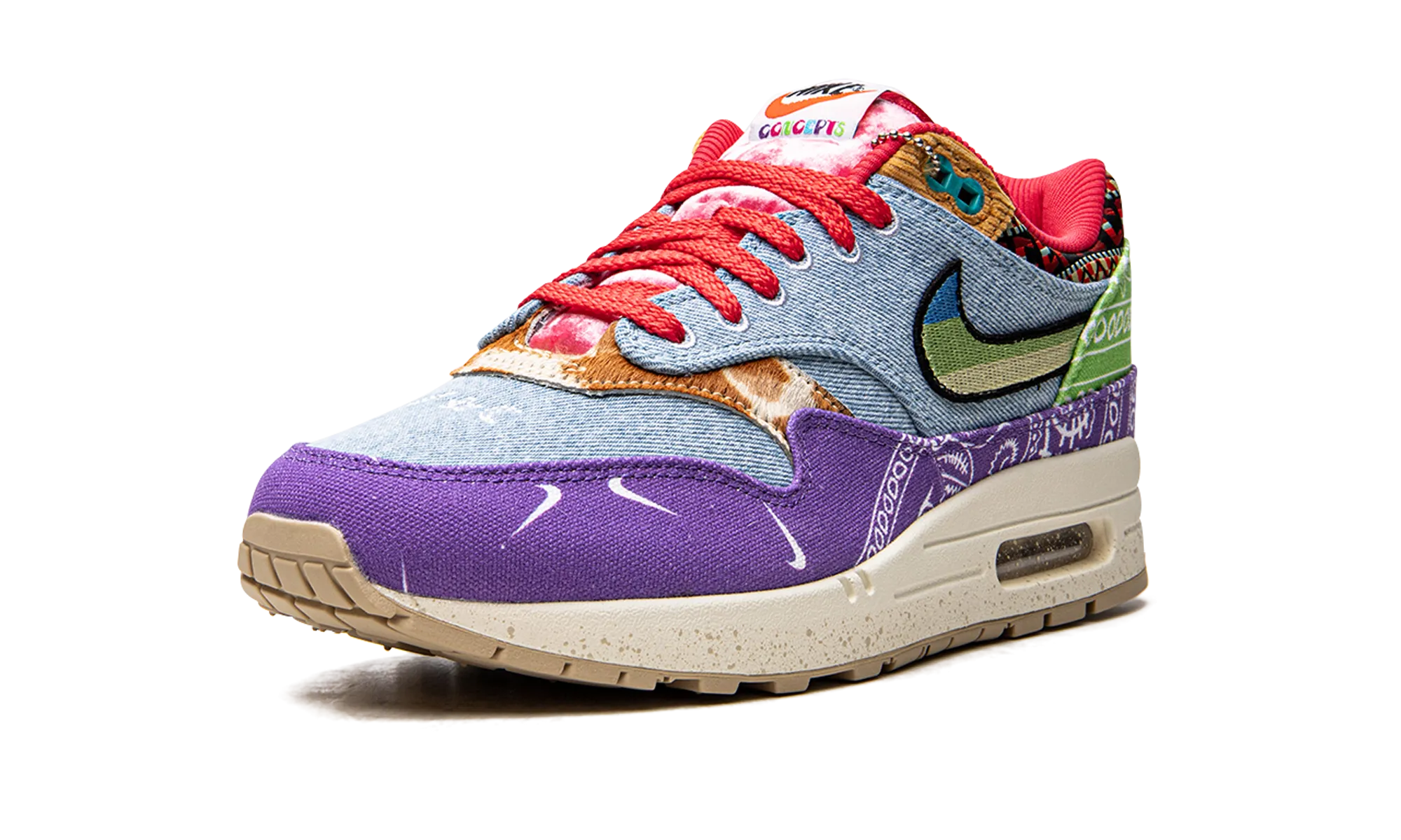 Solo sports Fantastic features Air Max 1 SP "Concepts - Wild Violet - Special Box"