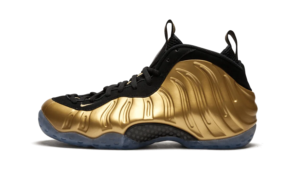 Air Foamposite One "Metallic Gold" Adaptive Lacing System