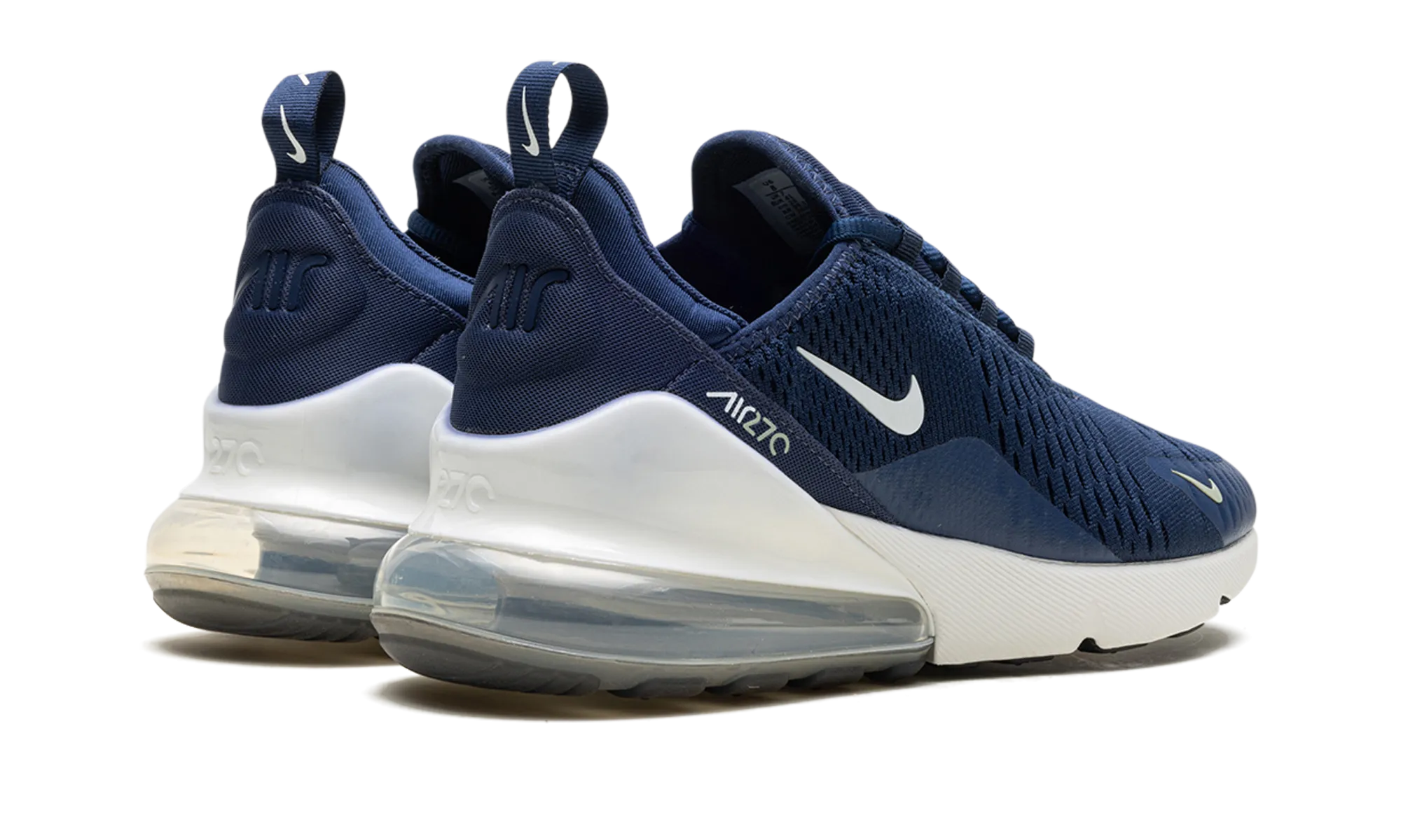 track workouts city running gear Air Max 270 "Midnight Navy Black Jade Horizon White"