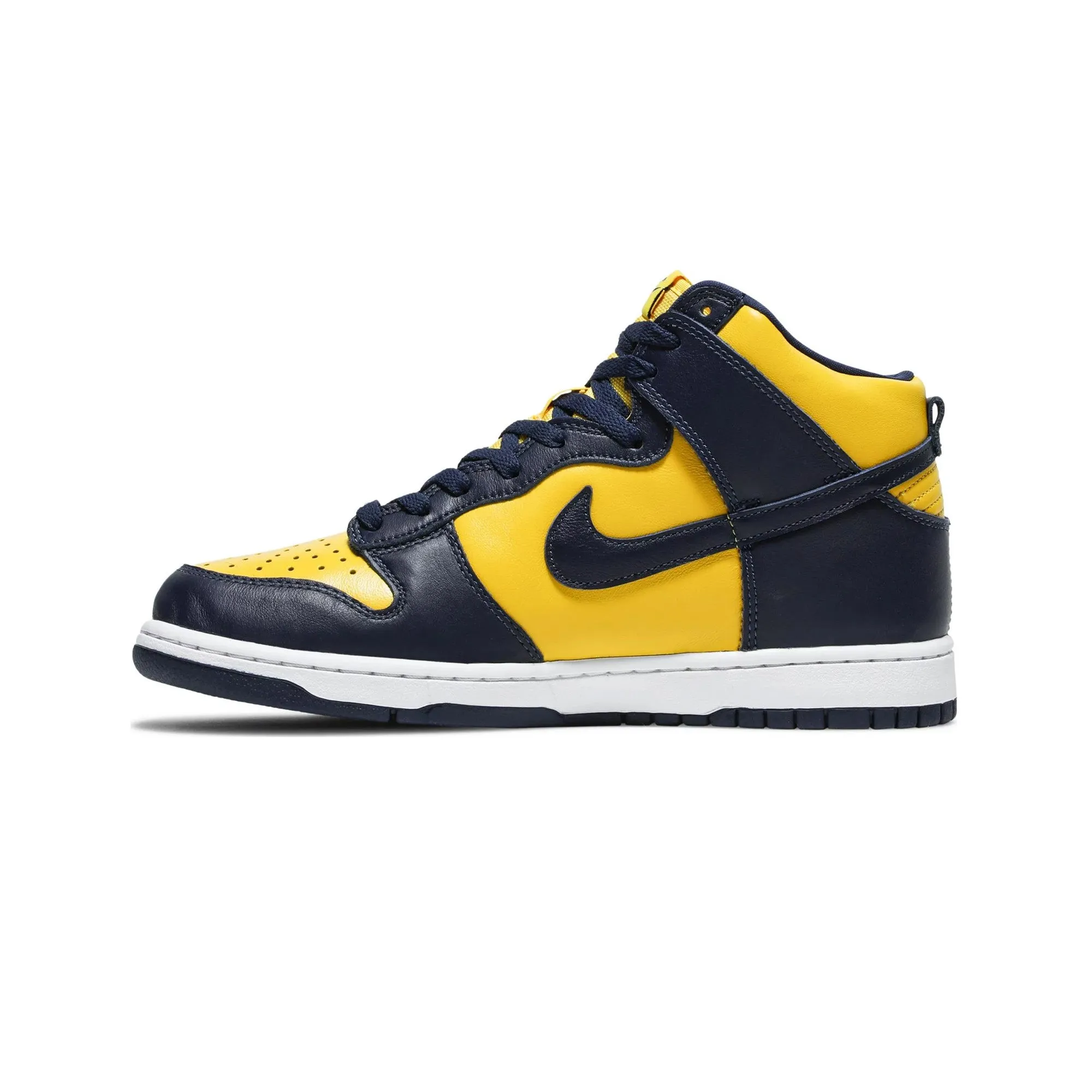 Soft Leather Finish Urban breathability Dunk High 'Michigan' (2020)