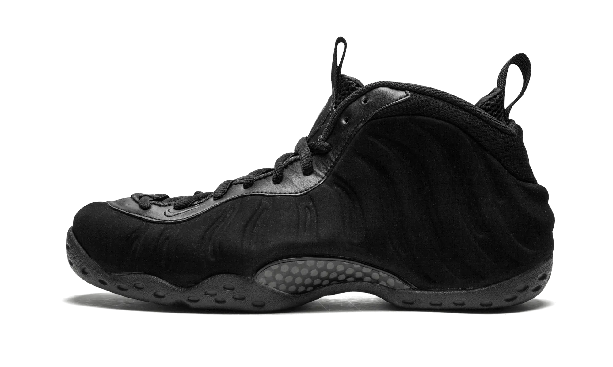 Air Foamposite One PRM "Triple Black" Comfortable ankle Enhanced grip