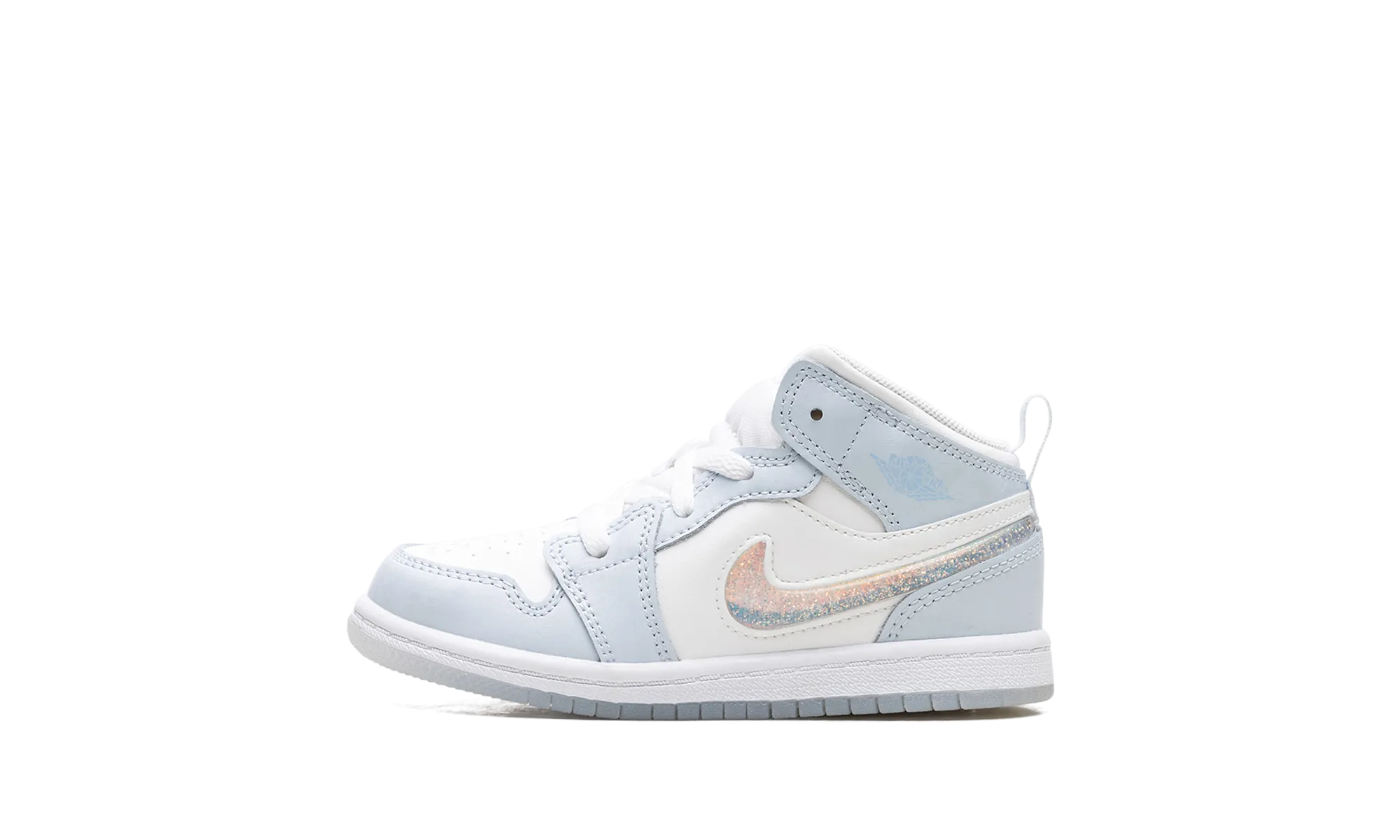 Air Jordan 1 Mid TD "Glitter Swoosh" Flexible