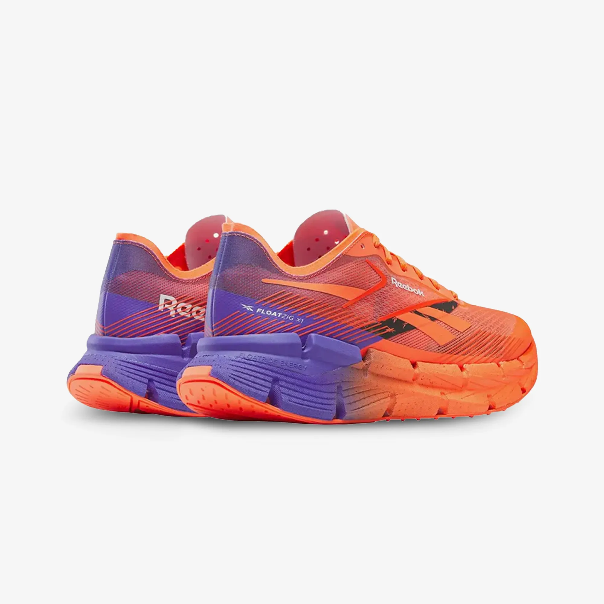 Adjustable Straps King Strong Reebok | FLOATZIG X1 { ORANGE/PURPLE