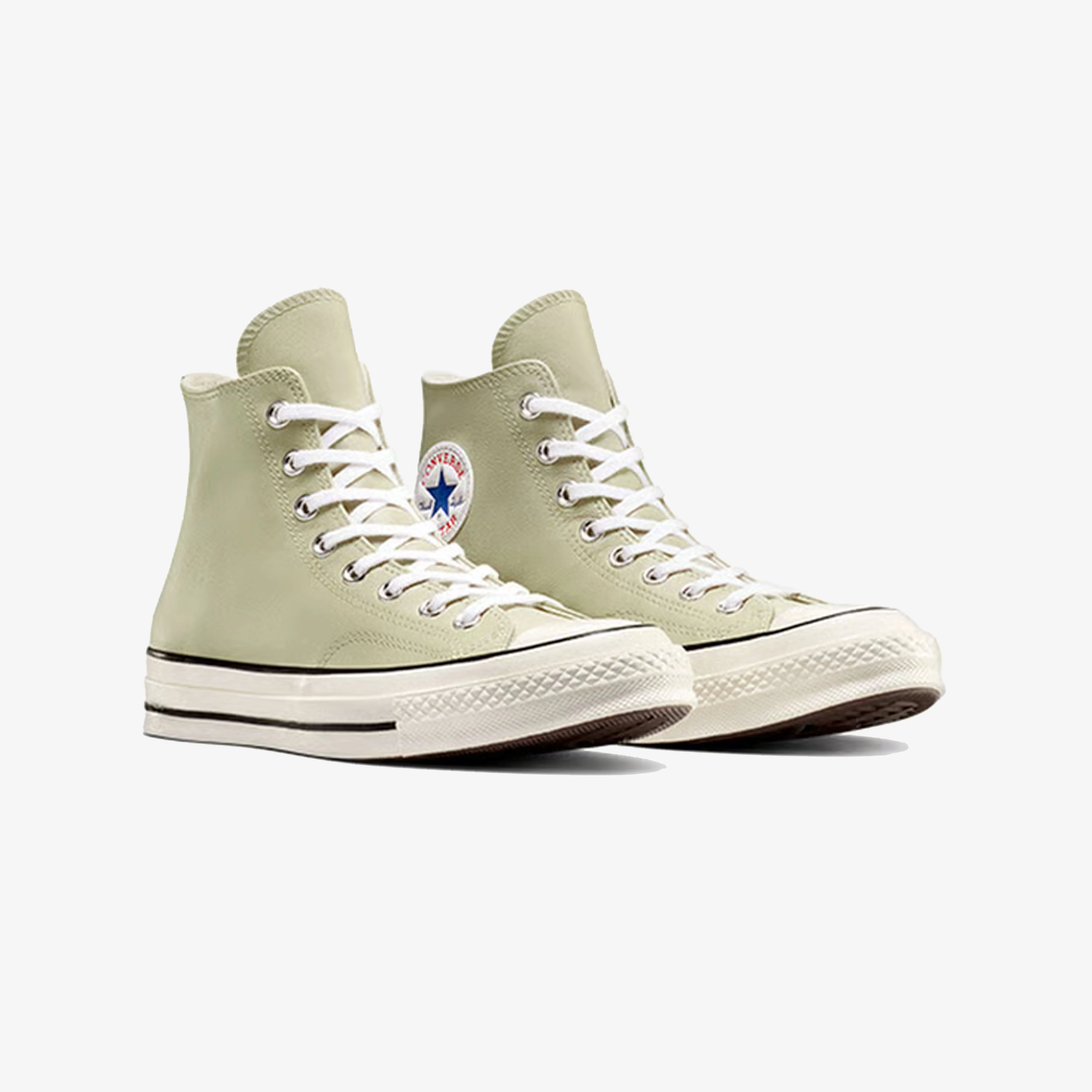 Comfortable Midsole Neutral palette CONVERSE | CHUCK 70 { GREEN/WHITE
