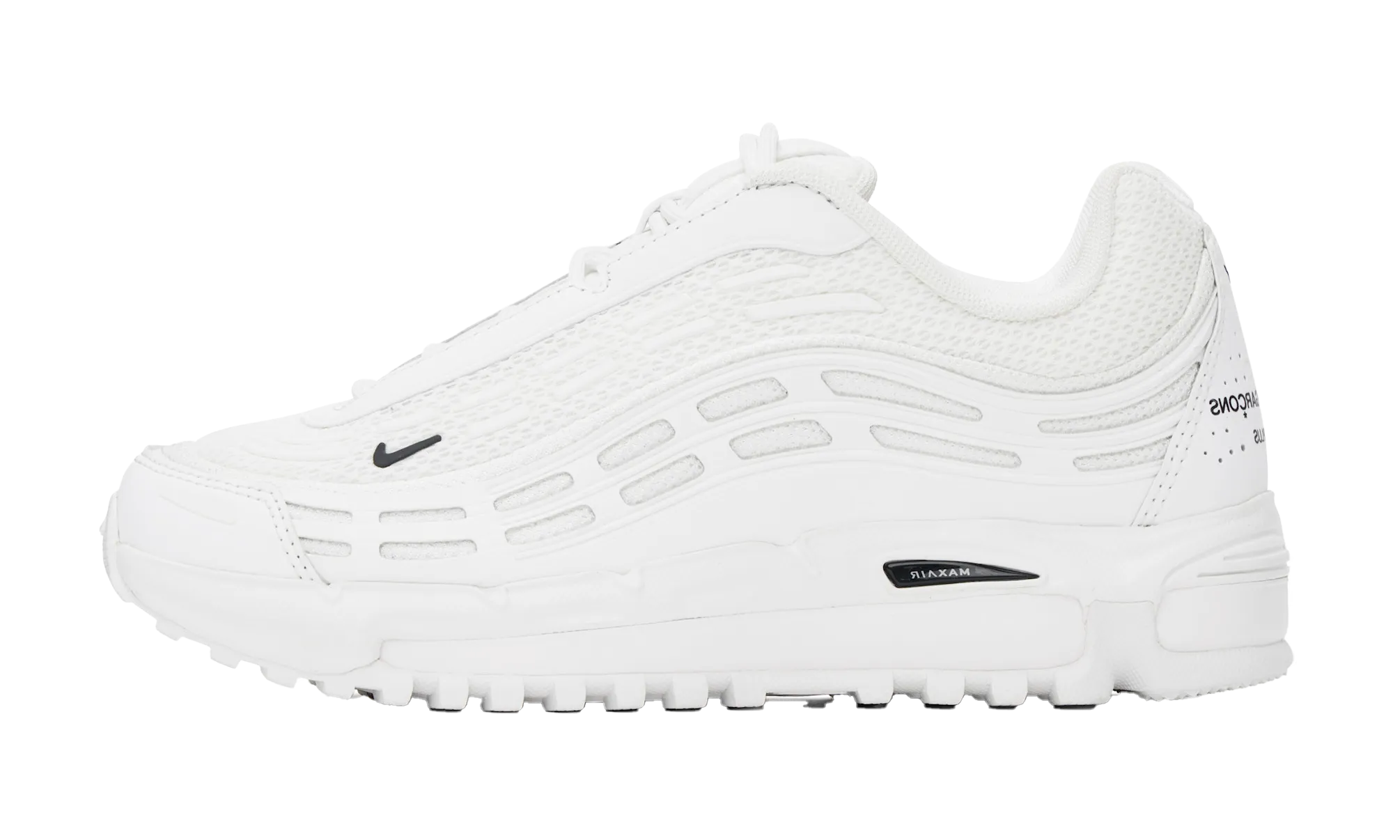 Flexibility - zones arch - cup running wear Air Max TL 2.5 "Comme des Garcons Homme Plus - White"