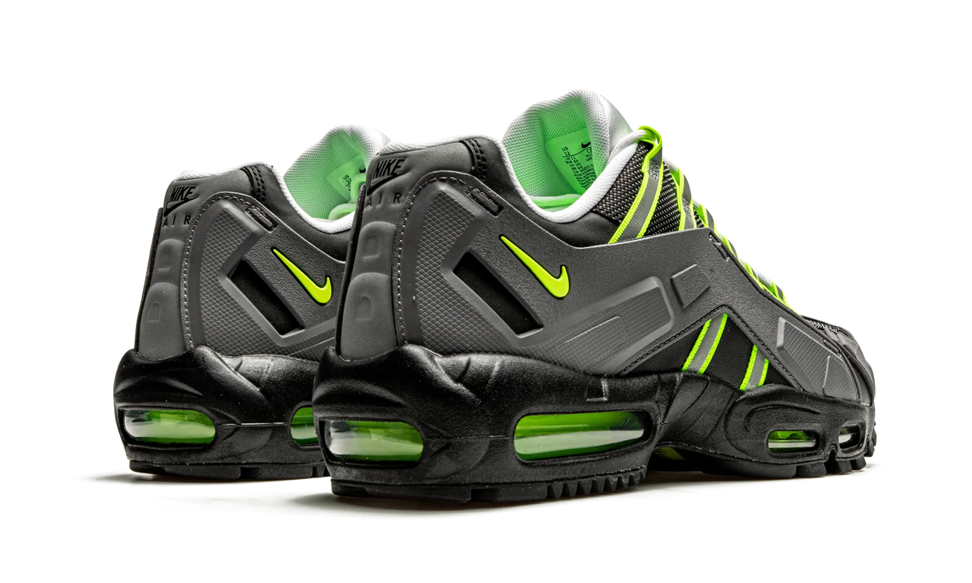 Air Max 95 NDSTRKT "Neon" forefoot - support - feature shoes antibacterial lining shoes